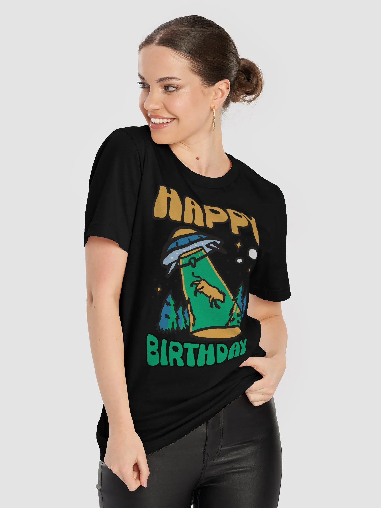 Happy Birthday (UFO Abduction) T-Shirt product image (8)
