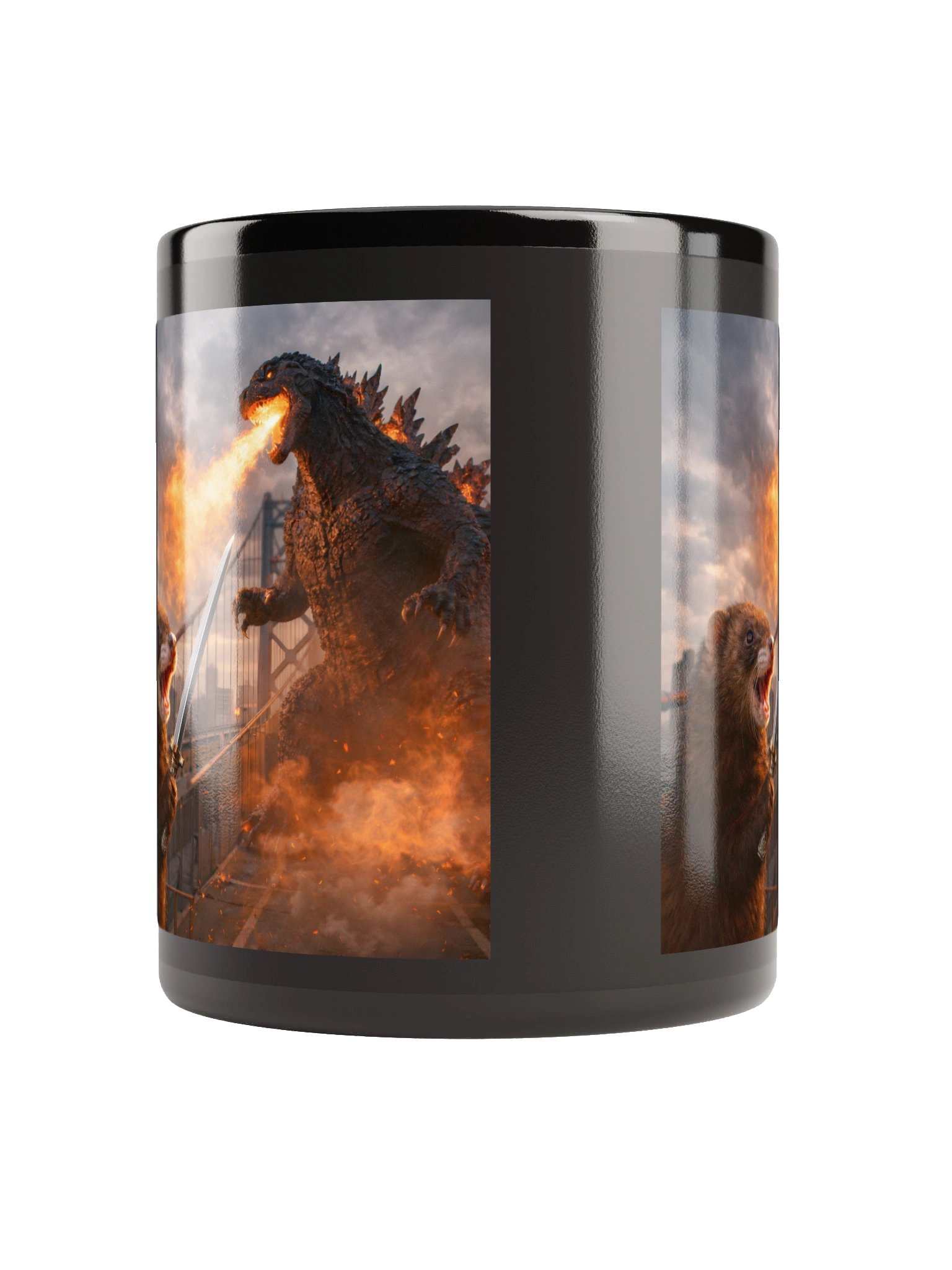 Frankie VS bridgezilla Mug product image (6)