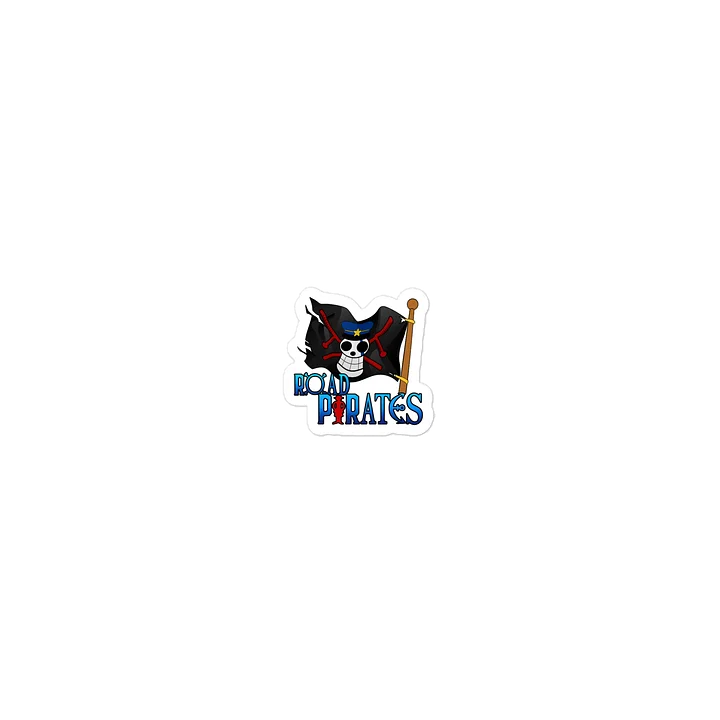 Road Pirates Skull Die-Cut Stickers product image (1)