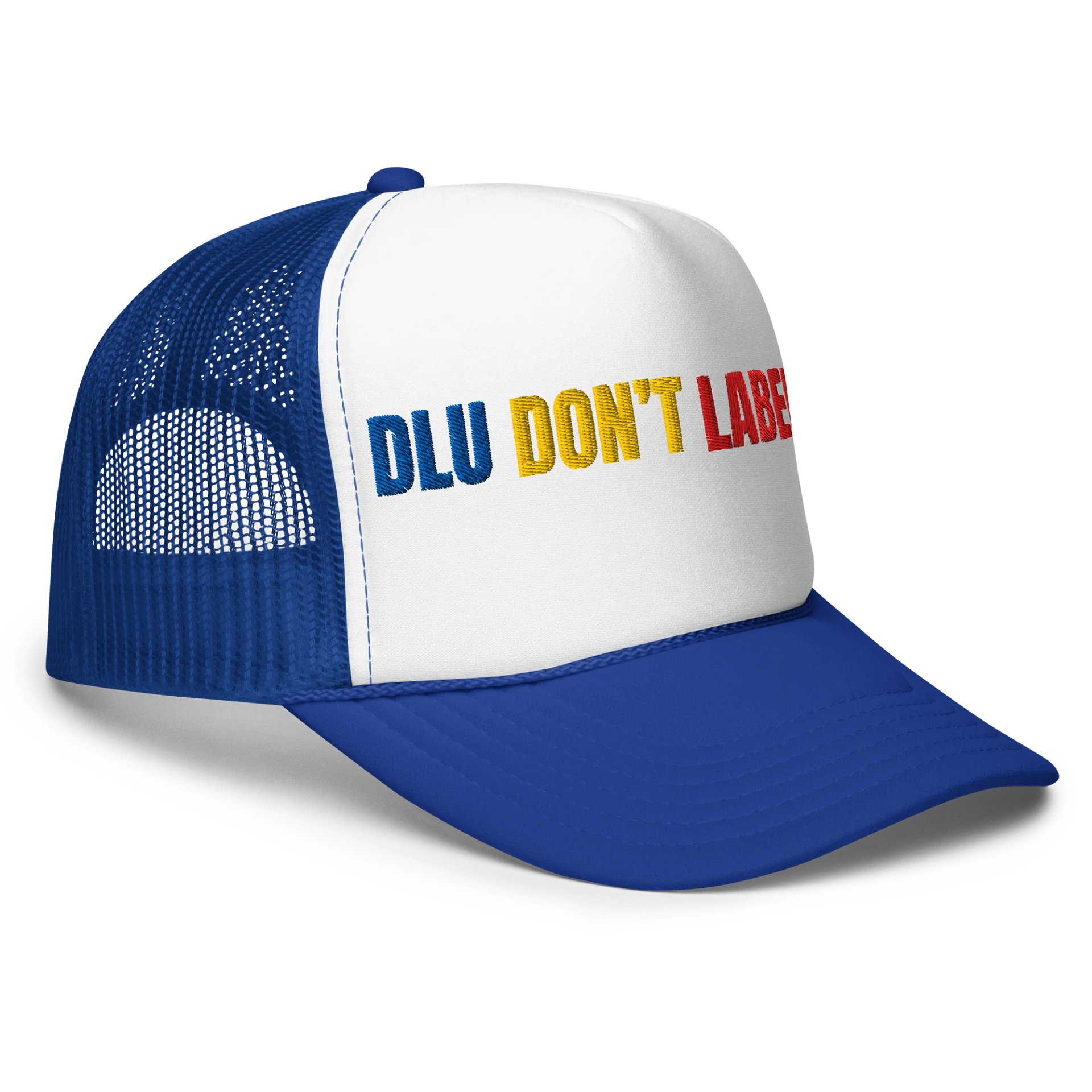 DLU® Foam Trucker Hat: Y2K Throwback product image (3)