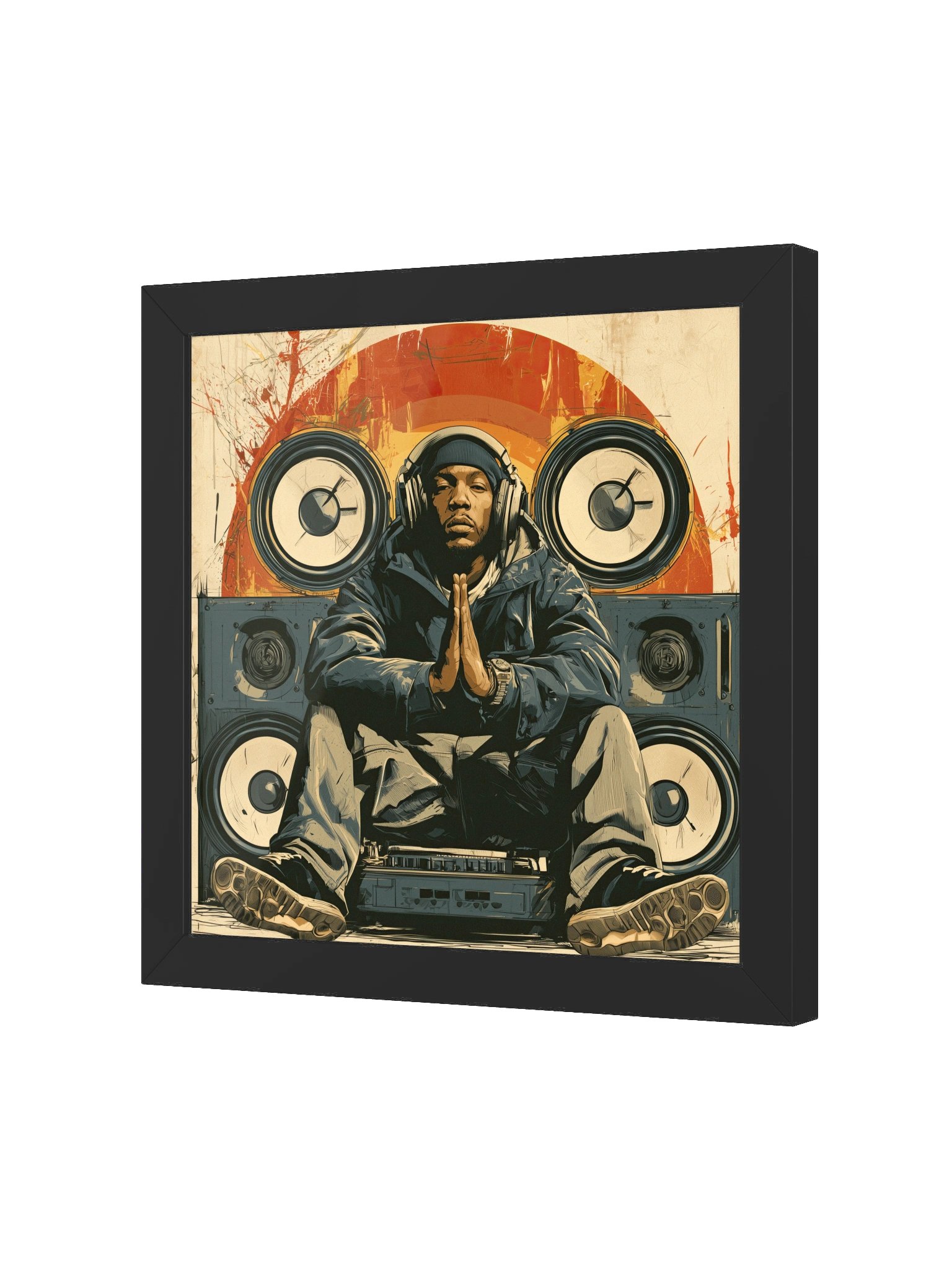 The Throne · The Inner Ear No. 5 | Framed Art Print | Originology | Black History X product image (2)