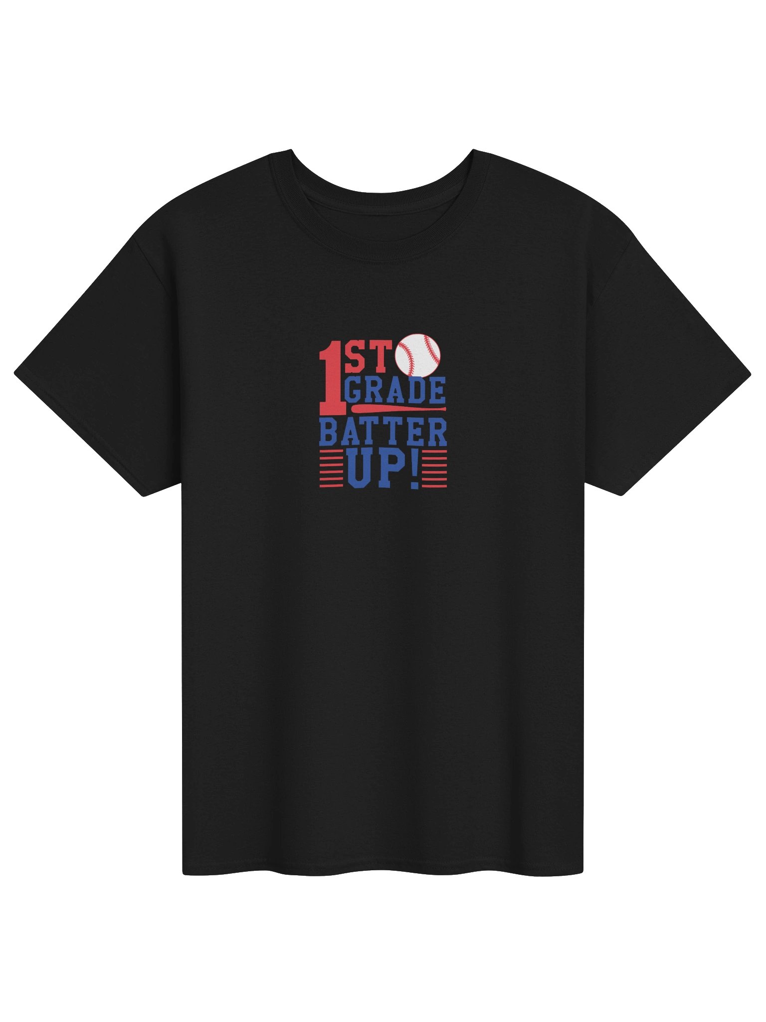 1st Grade Batter Up Baseball Tee product image (1)