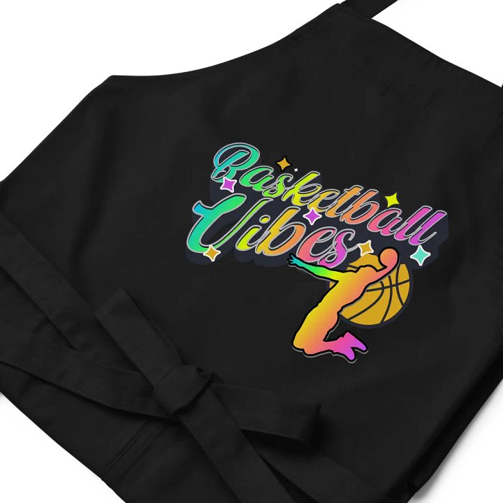 Basketball Vibes Rainbow Apron product image (2)
