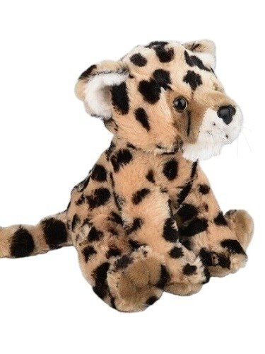 Cute 8" Cheetah Plush - Soft Stuffed Anime Style Wild Big Cat Toy product image (2)
