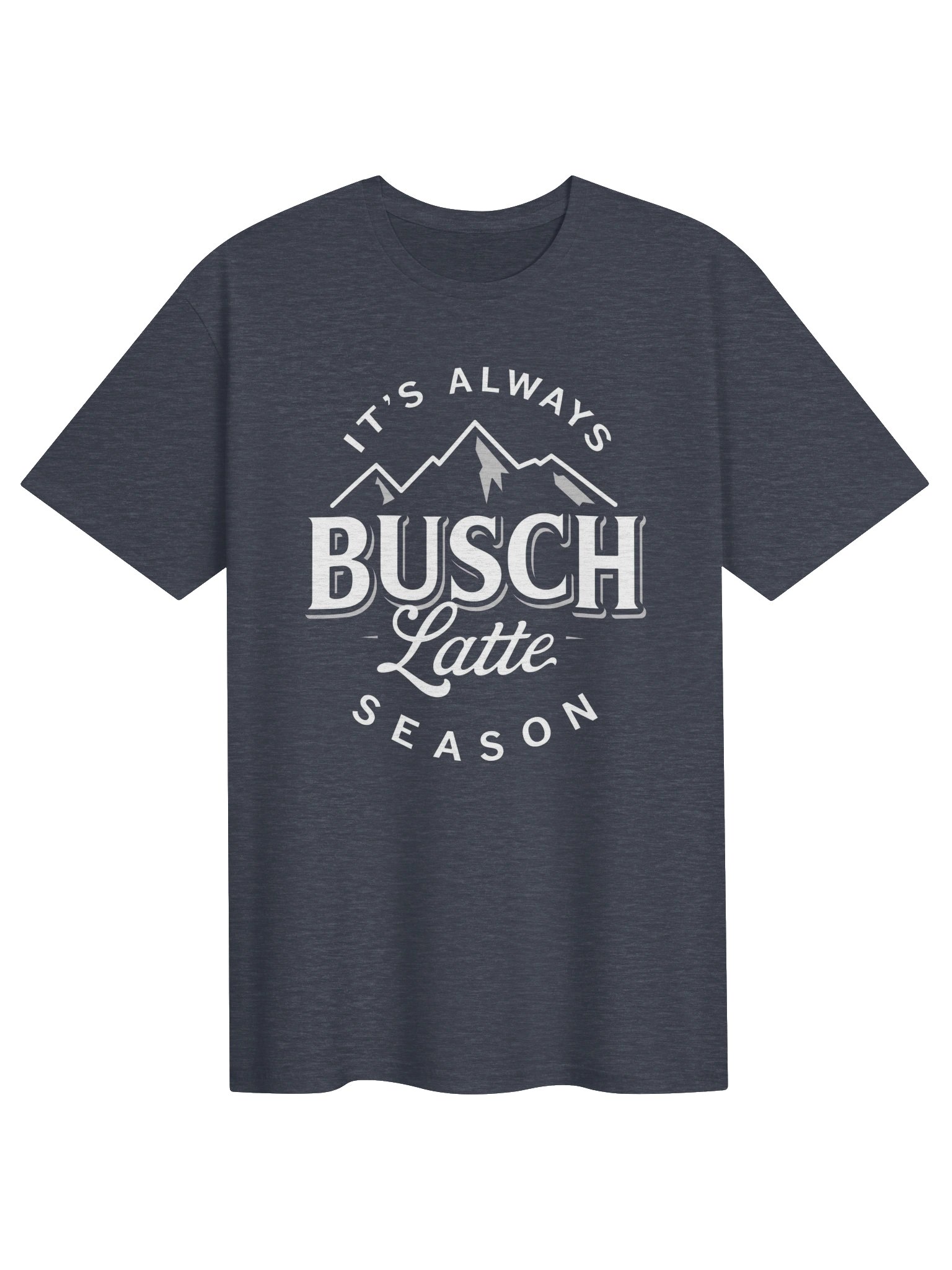 Busch Latte - It's Always Busch Latte Season T-shirt product image (6)