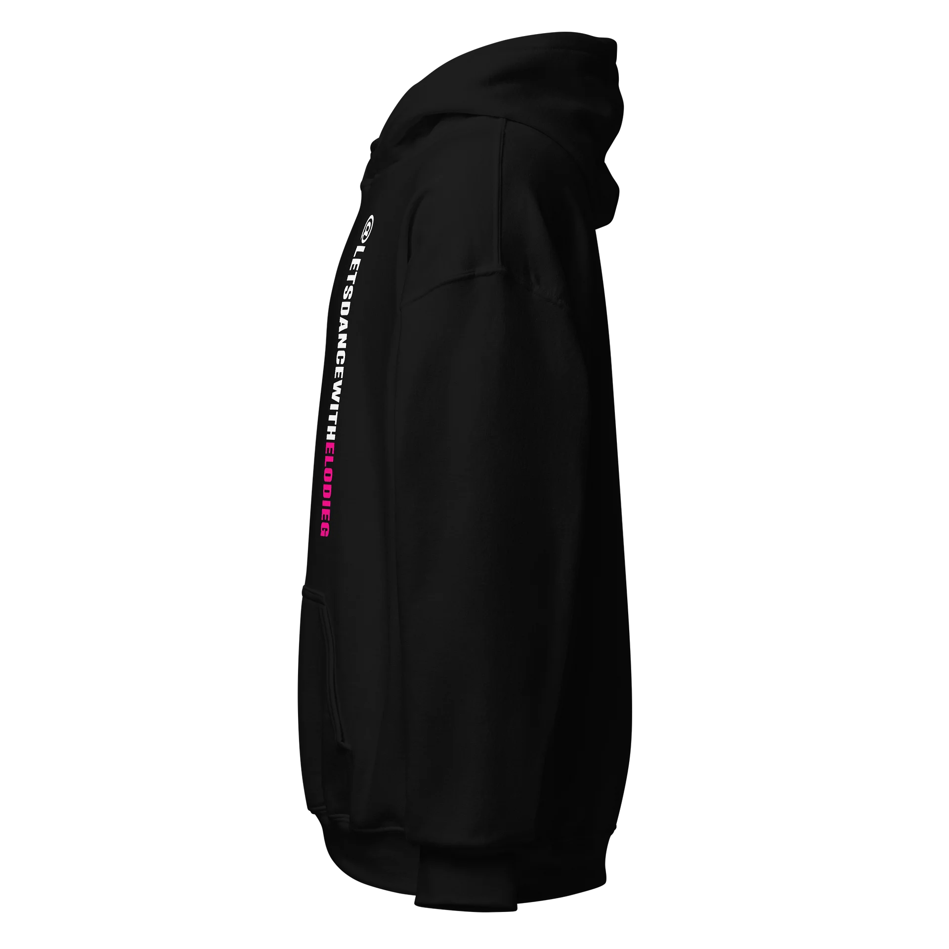 Elodie G Magenta Stack Hoodie product image (2)