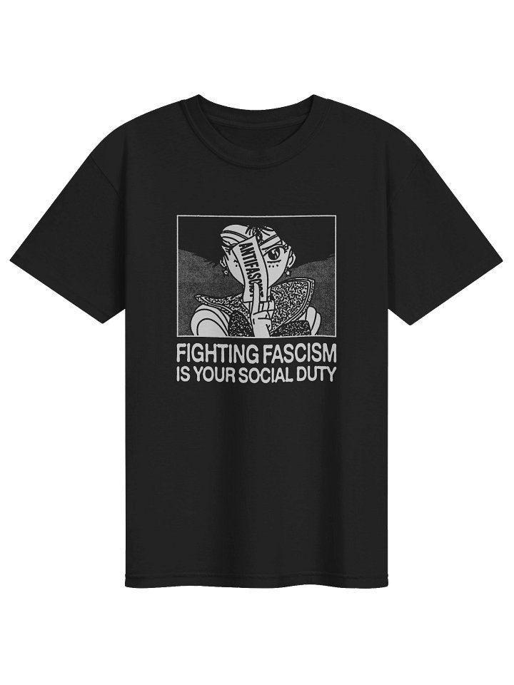 FIGHTING ! T-shirt. black vers. product image (1)