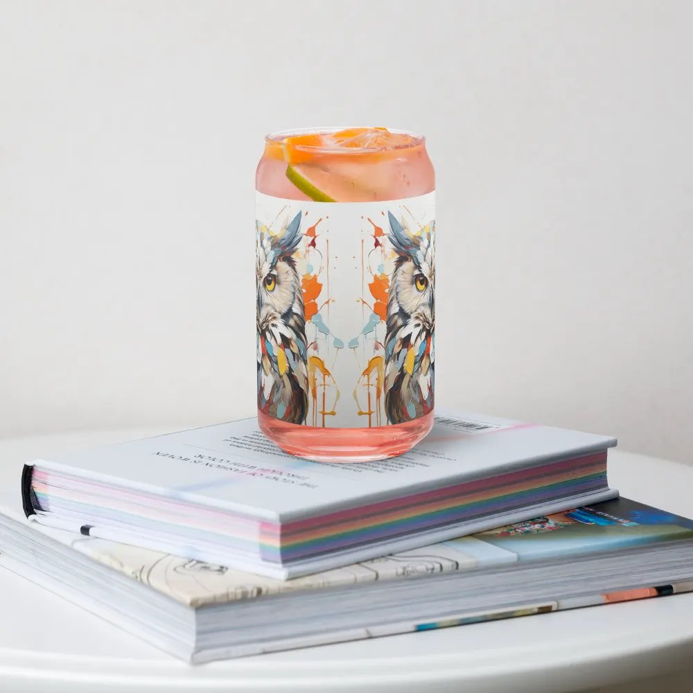 Aurora Glance Owl Glass Can Sipper product image (6)