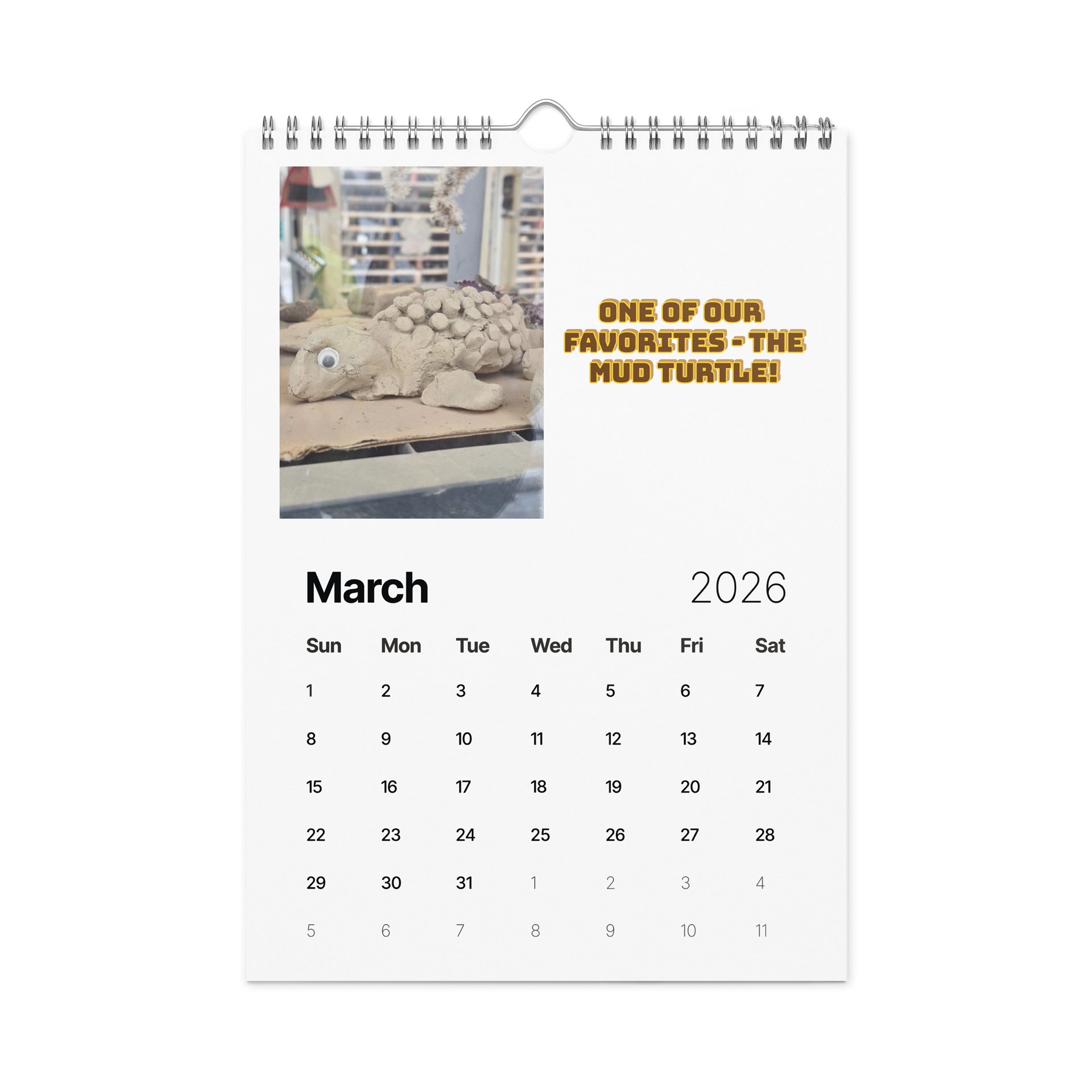 Mud Museum Calendar product image (9)