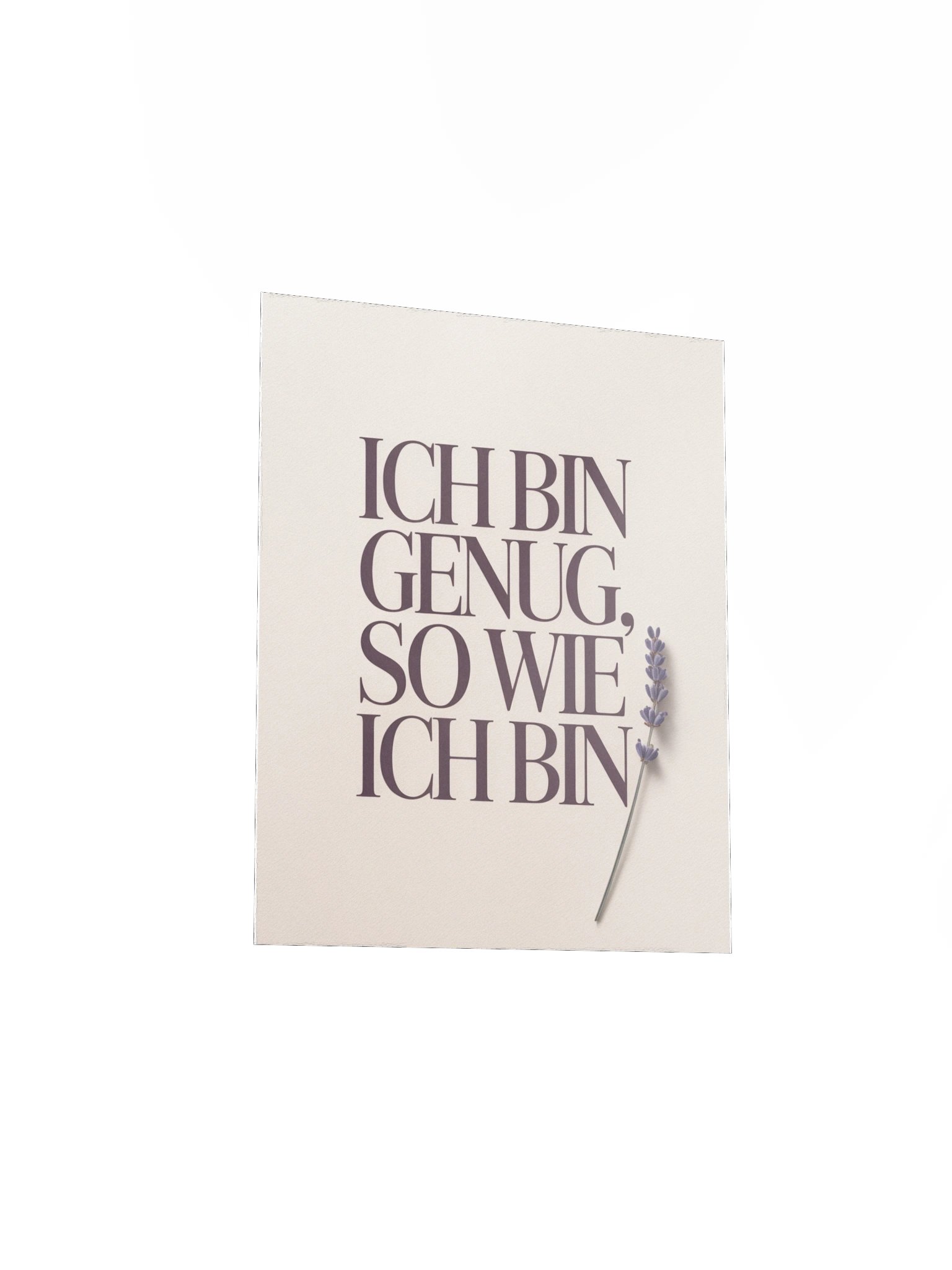 Calm Walls Print – Ich bin genug product image (7)