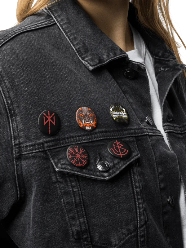 MUSPELHEIM FIRE GIANTS BADGE SET product image (6)