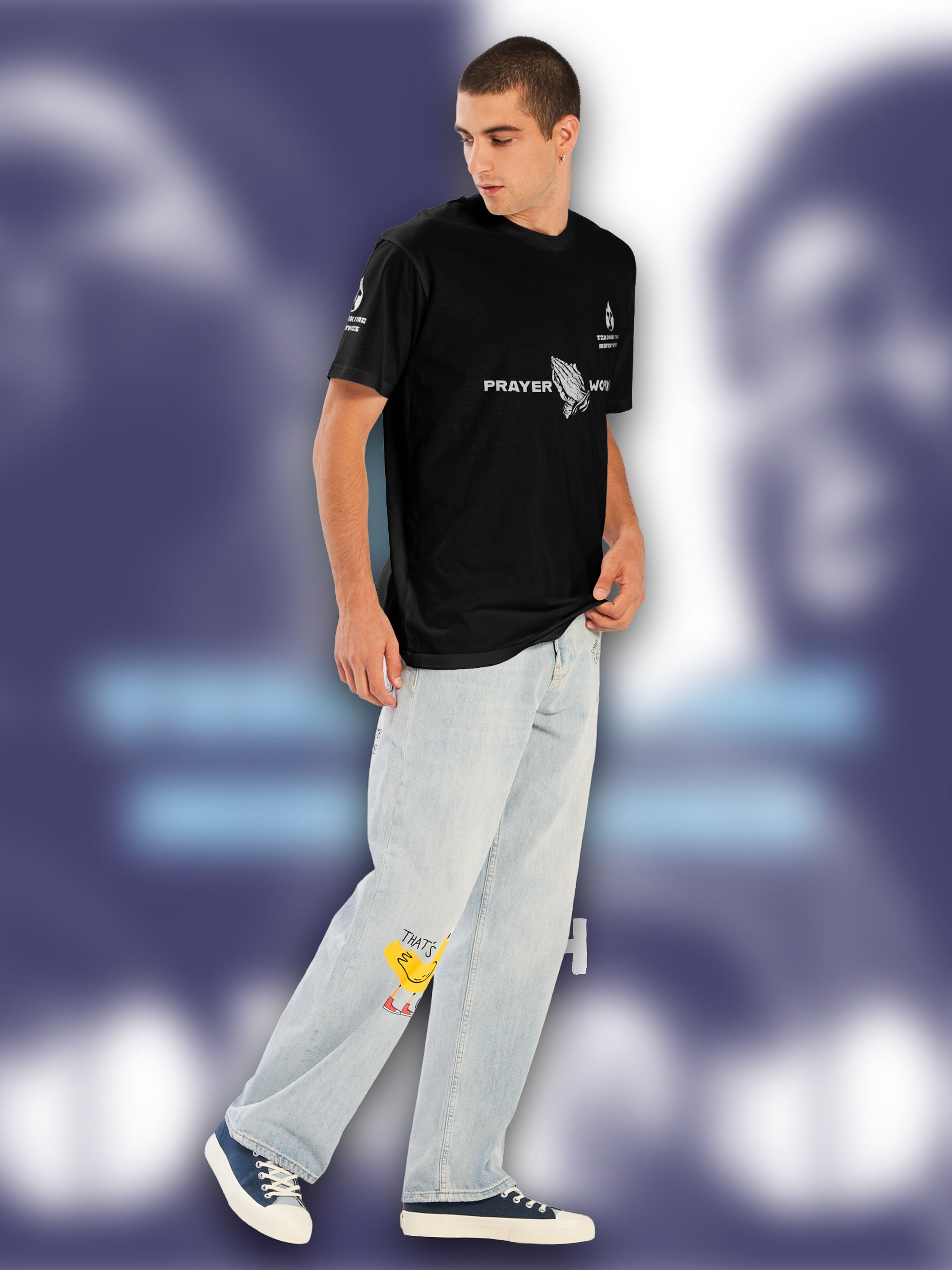 Tzaddik Fire Ministries Outreach Merch T-shirt product image (38)