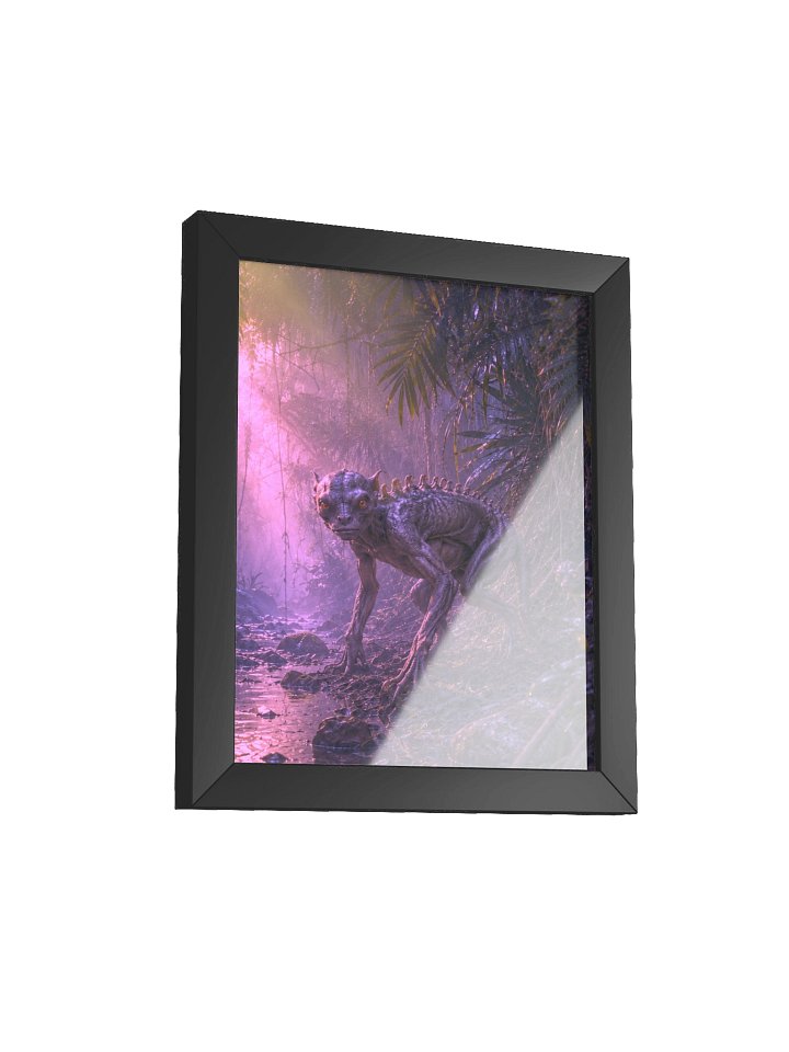 THE CHUPACABRA FRAMED PRINT product image (2)