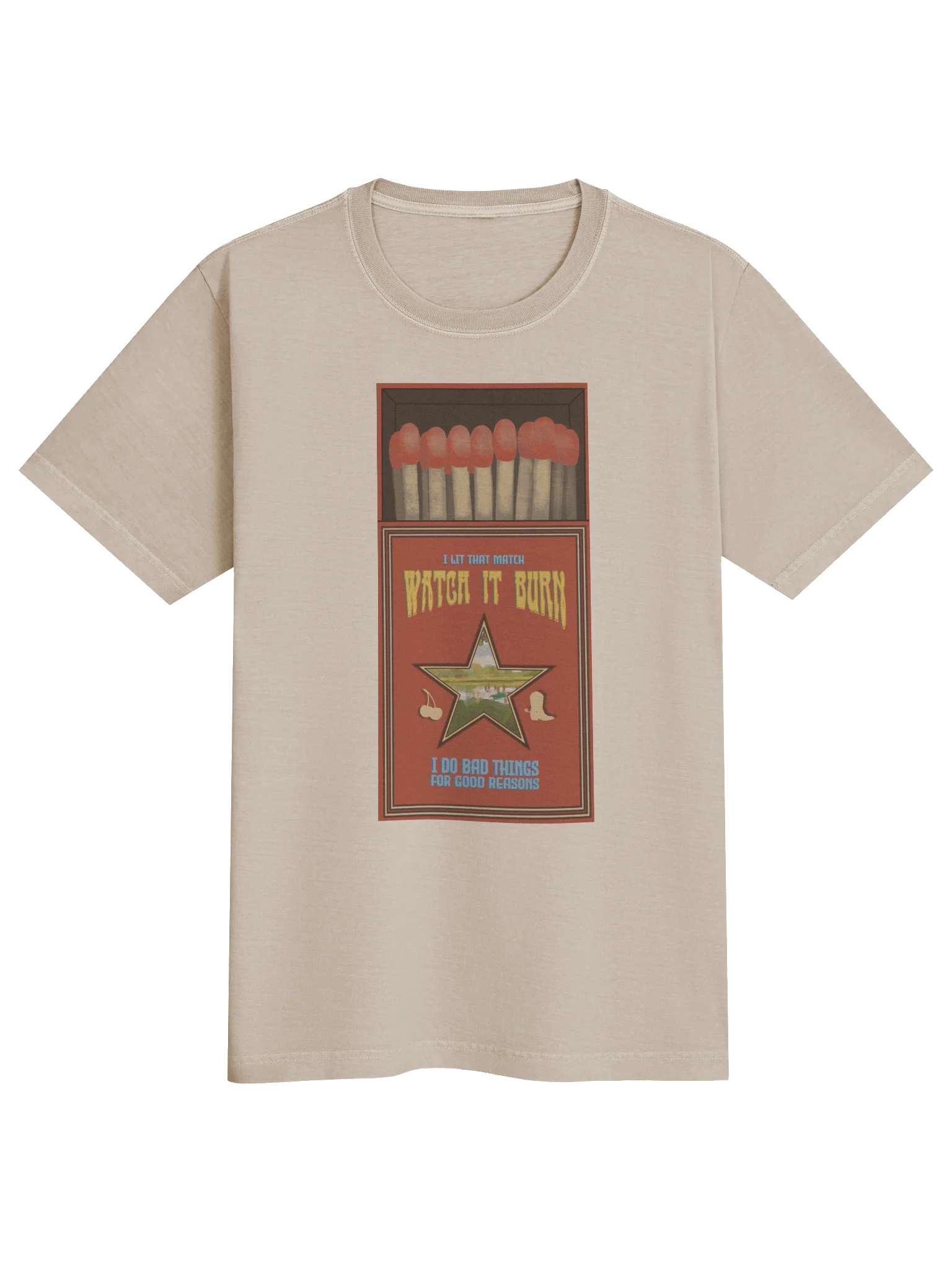 WATCH IT BURN TEE product image (4)