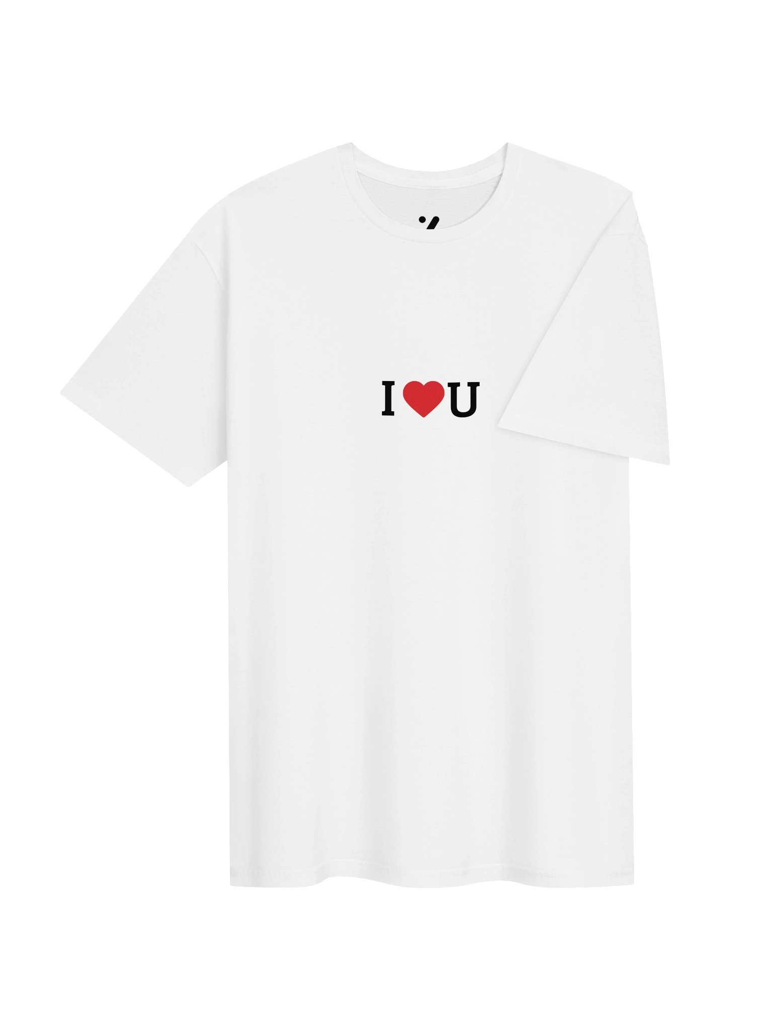 Tiny Heart Black Minimal Tee product image (4)