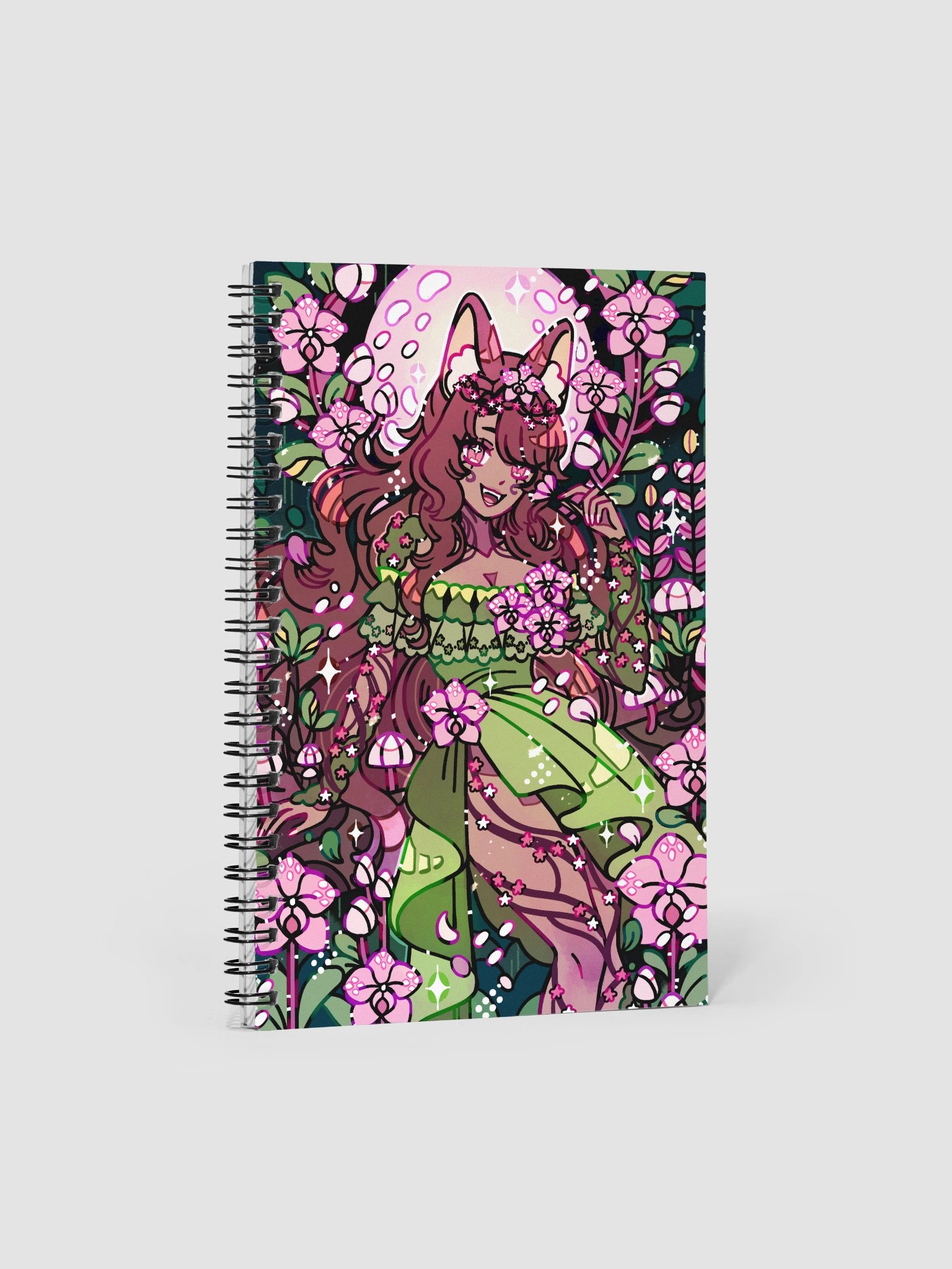 AceDarkin Forest Guardian Spiral Notebook product image (1)