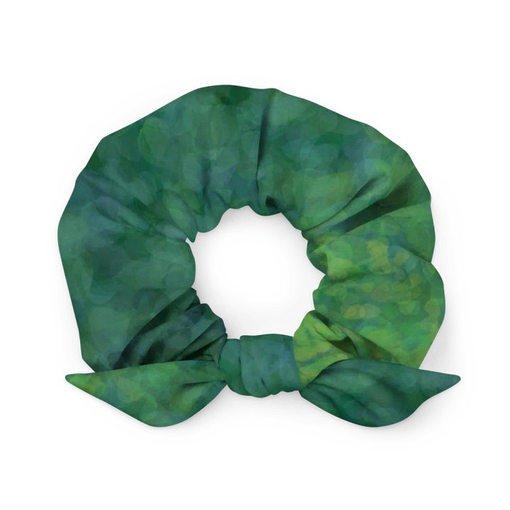 Verdant Vibes All-Over Print Scrunchie product image (2)