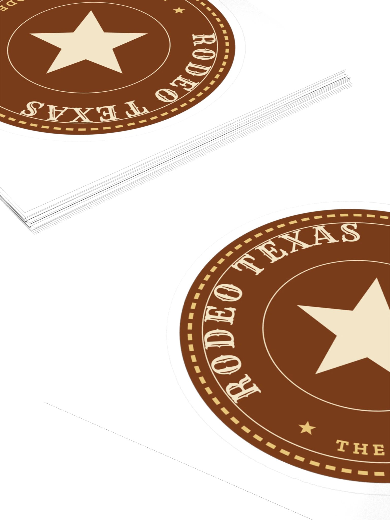 Rodeo Texas Badge Sticker product image (4)