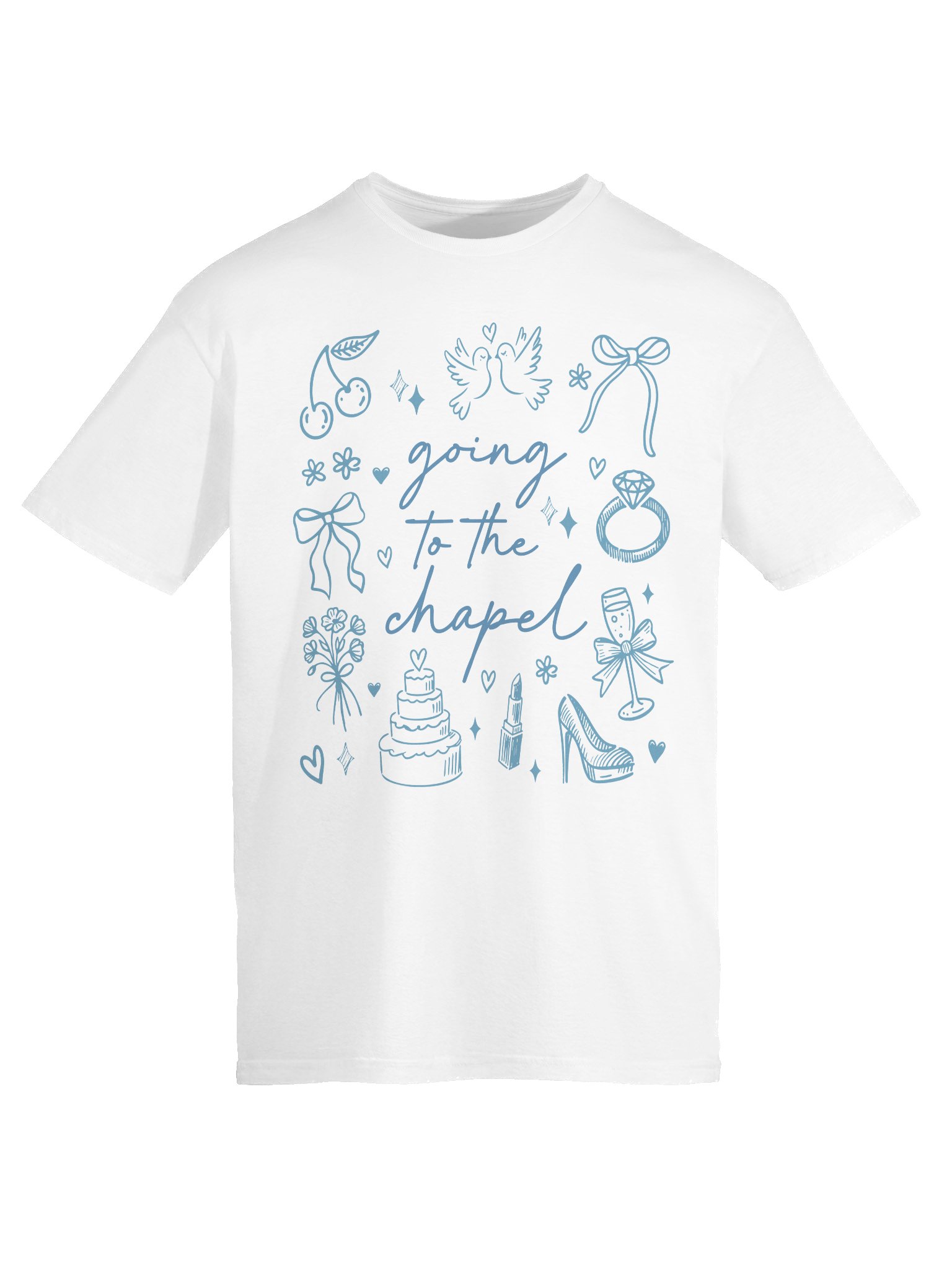 Going to the Chapel Shirt – Wedding Graphic Tee | Bride to Be Shirt, Engagement Gift, Bridal Shower Outfit, Bachelorette Party Tee product image (33)