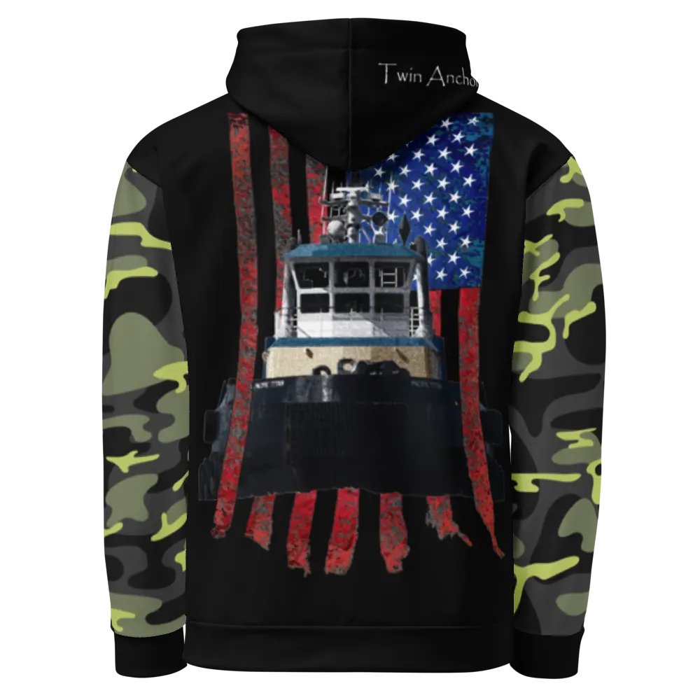 AF & Tug Pacific Titan (Camouflage & Black) – Performance Marine Wear | Twin Anchor Apparel North Current Line product image (7)
