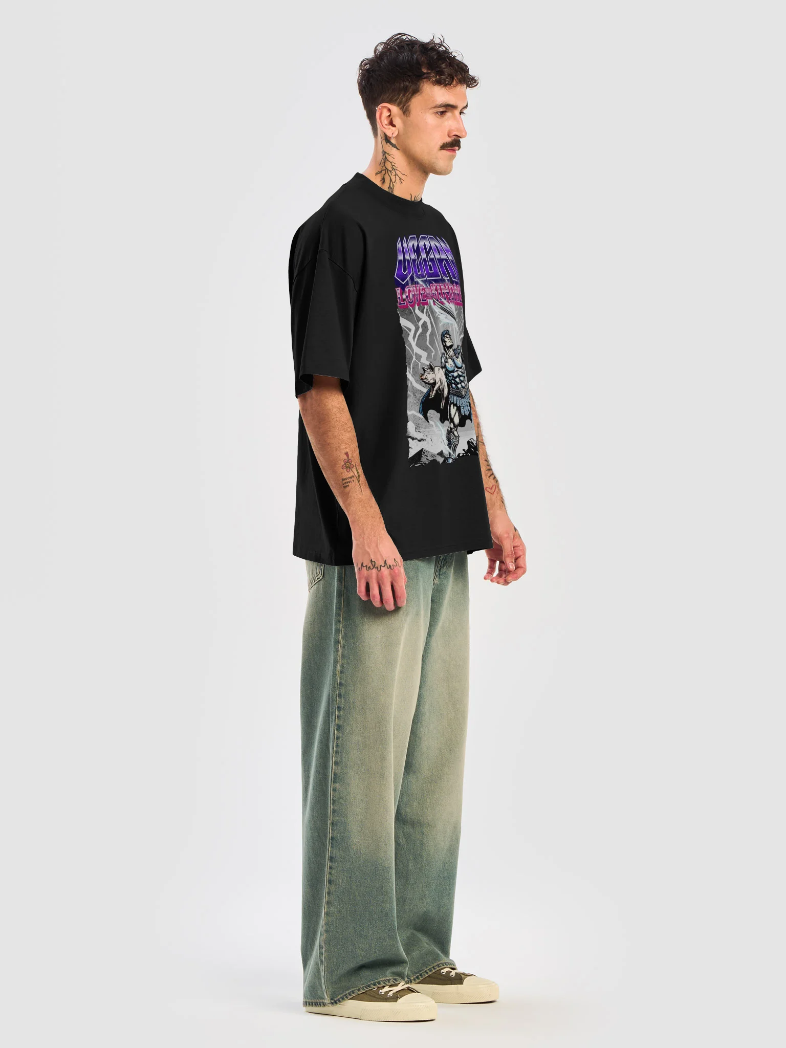 Love And Kindness Oversized Tee product image (4)