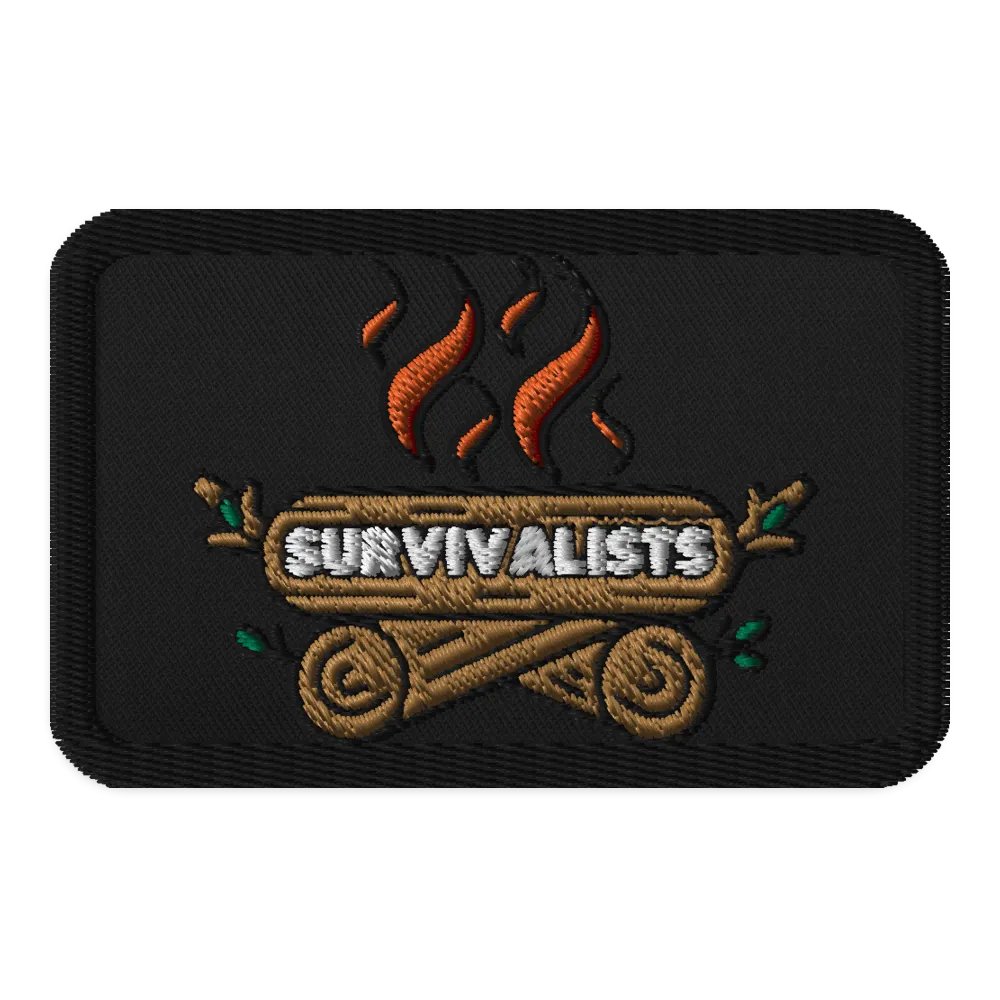 Survivalists Embroidered Patch product image (1)