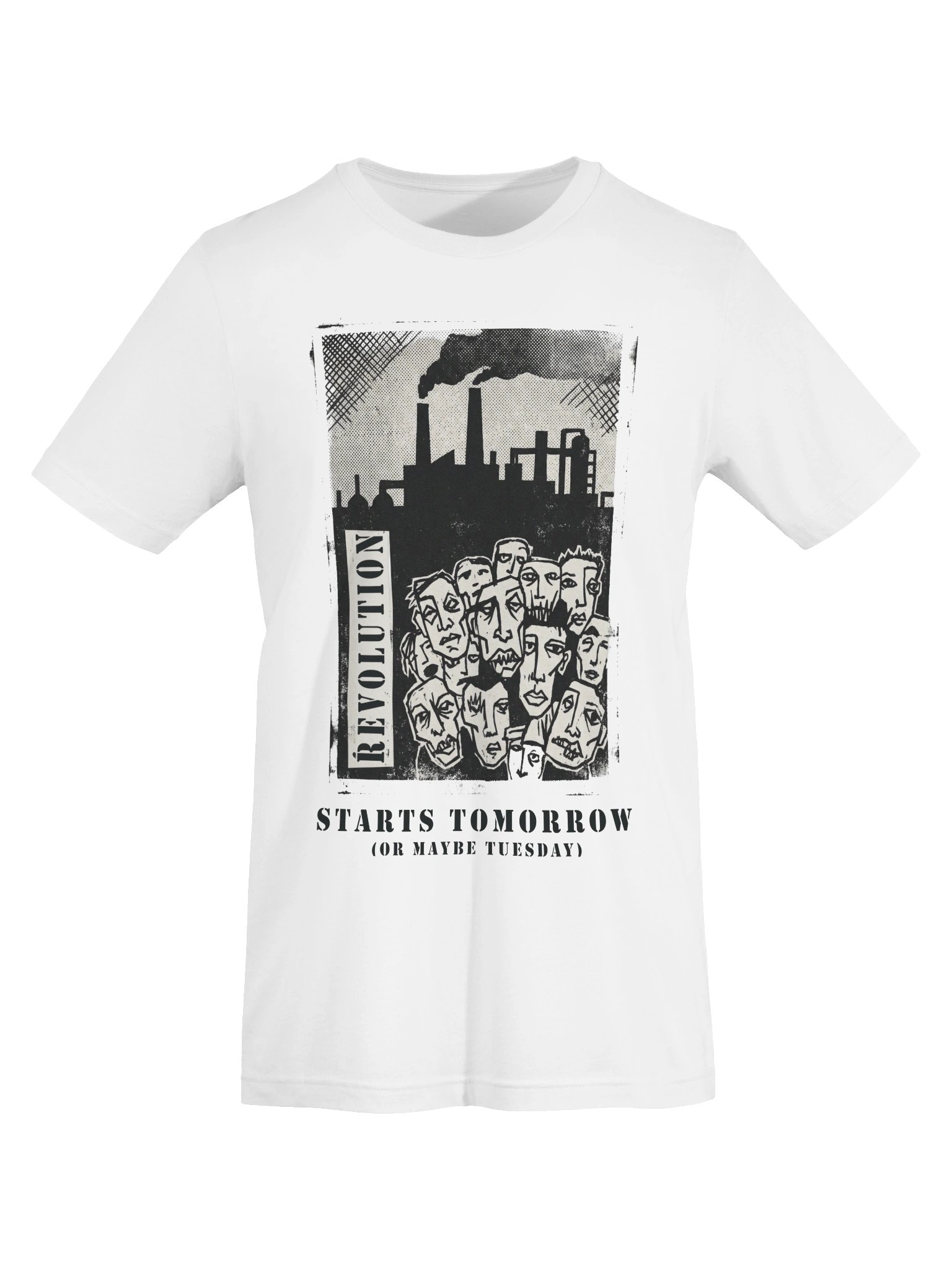Revolution Starts Tomorrow Graphic Tee product image (4)