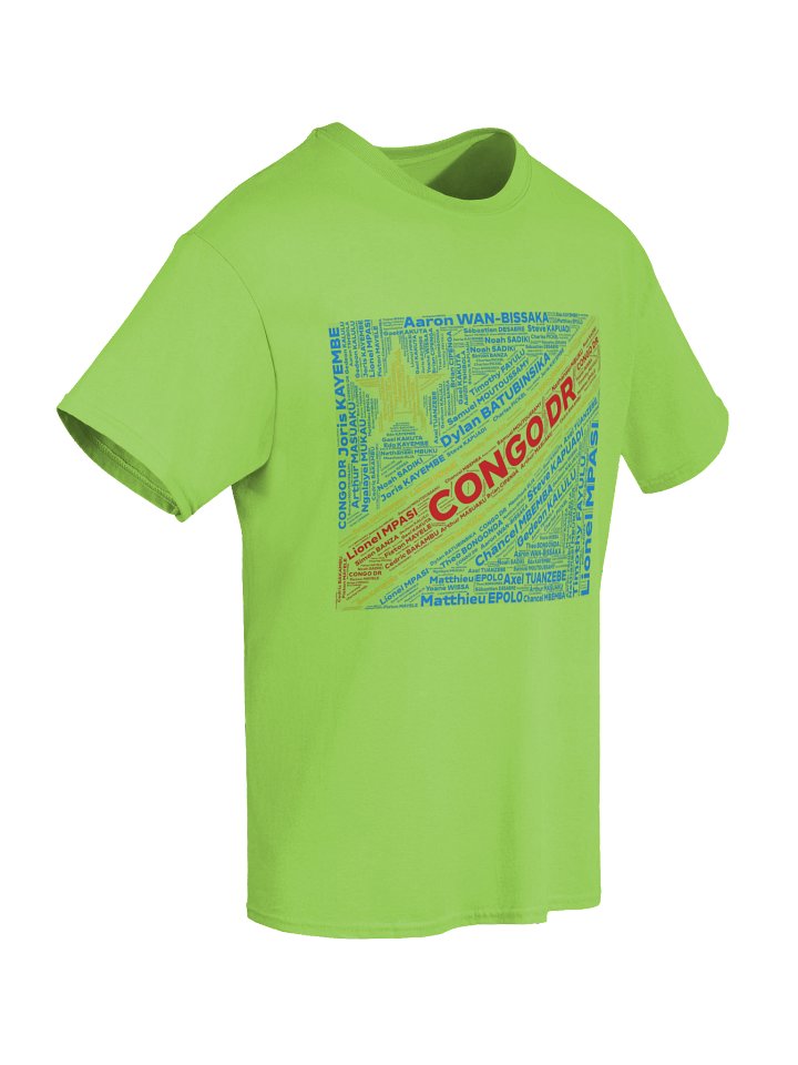 Rep the Squad Soccer T Shirt - Congo DR 2026 (Unisex) product image (2)