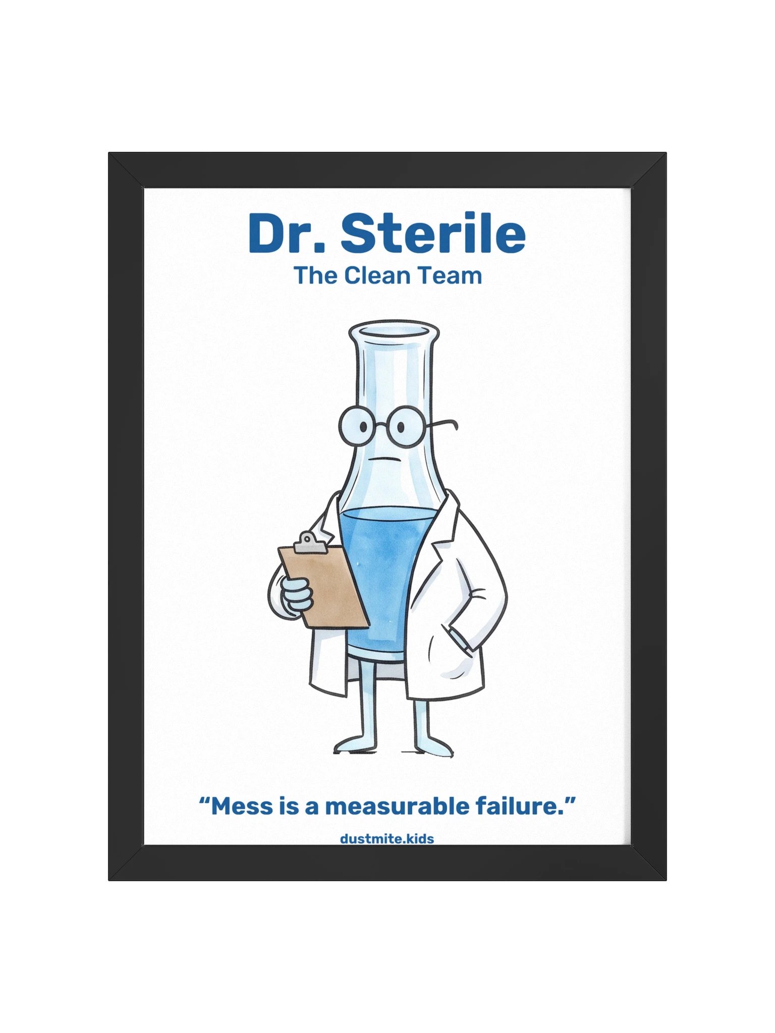 Dr. Sterile Framed Poster product image (13)