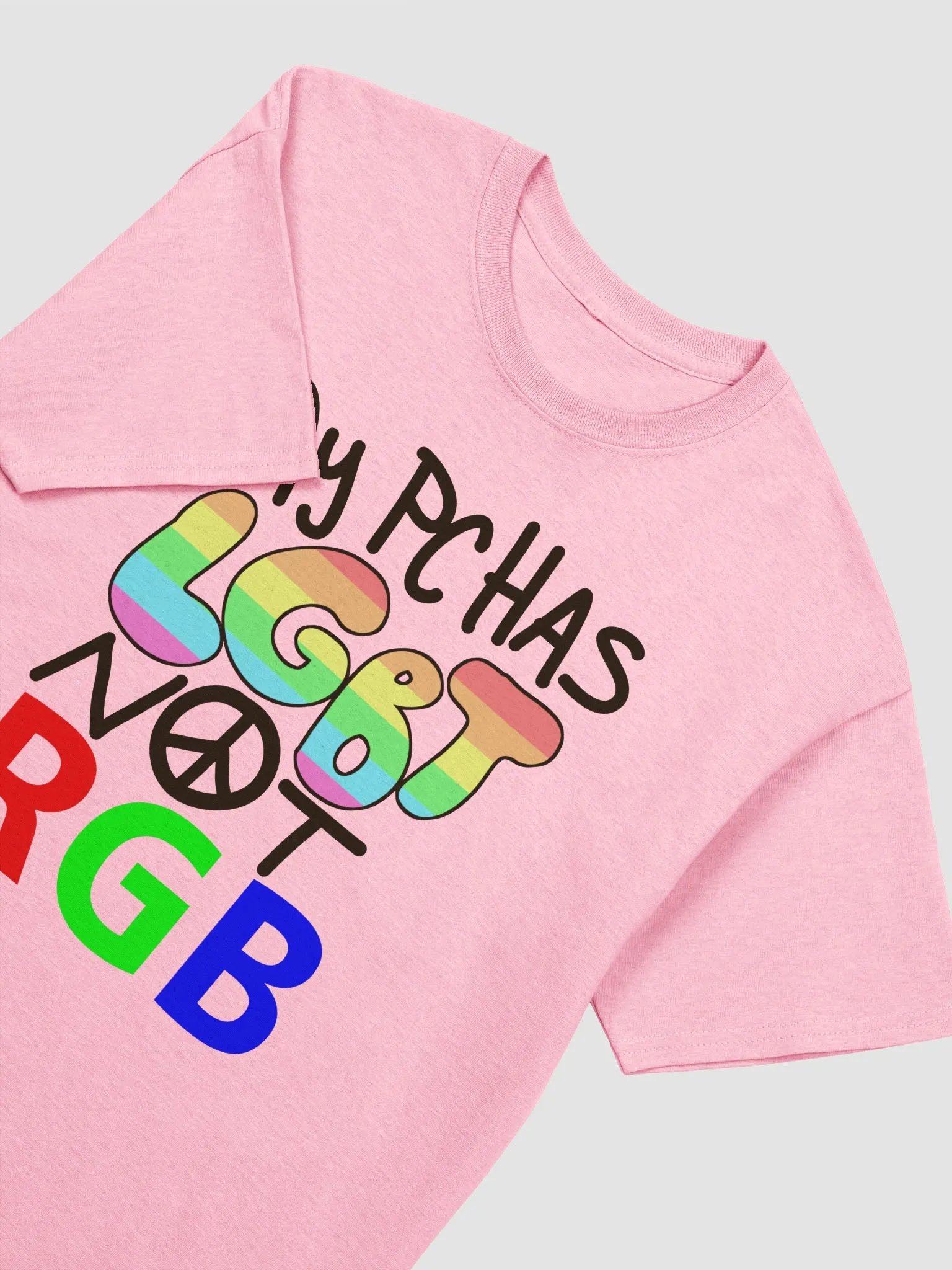 My PC Has LGBT Not RGB (Classic Tee) product image (9)