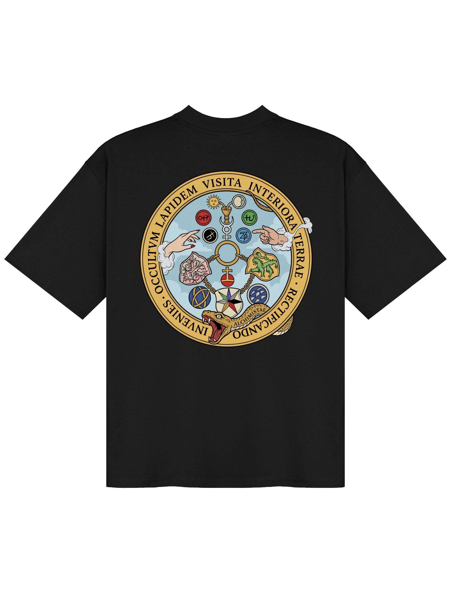 T-Shirt Unisex Oversize Coton Bio Poids Lourd - V.I.T.R.I.O.L product image (1)
