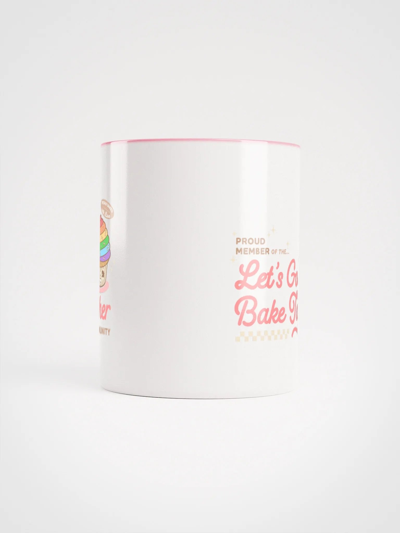 Let's Go Bake Togther - Pink Mug product image (5)