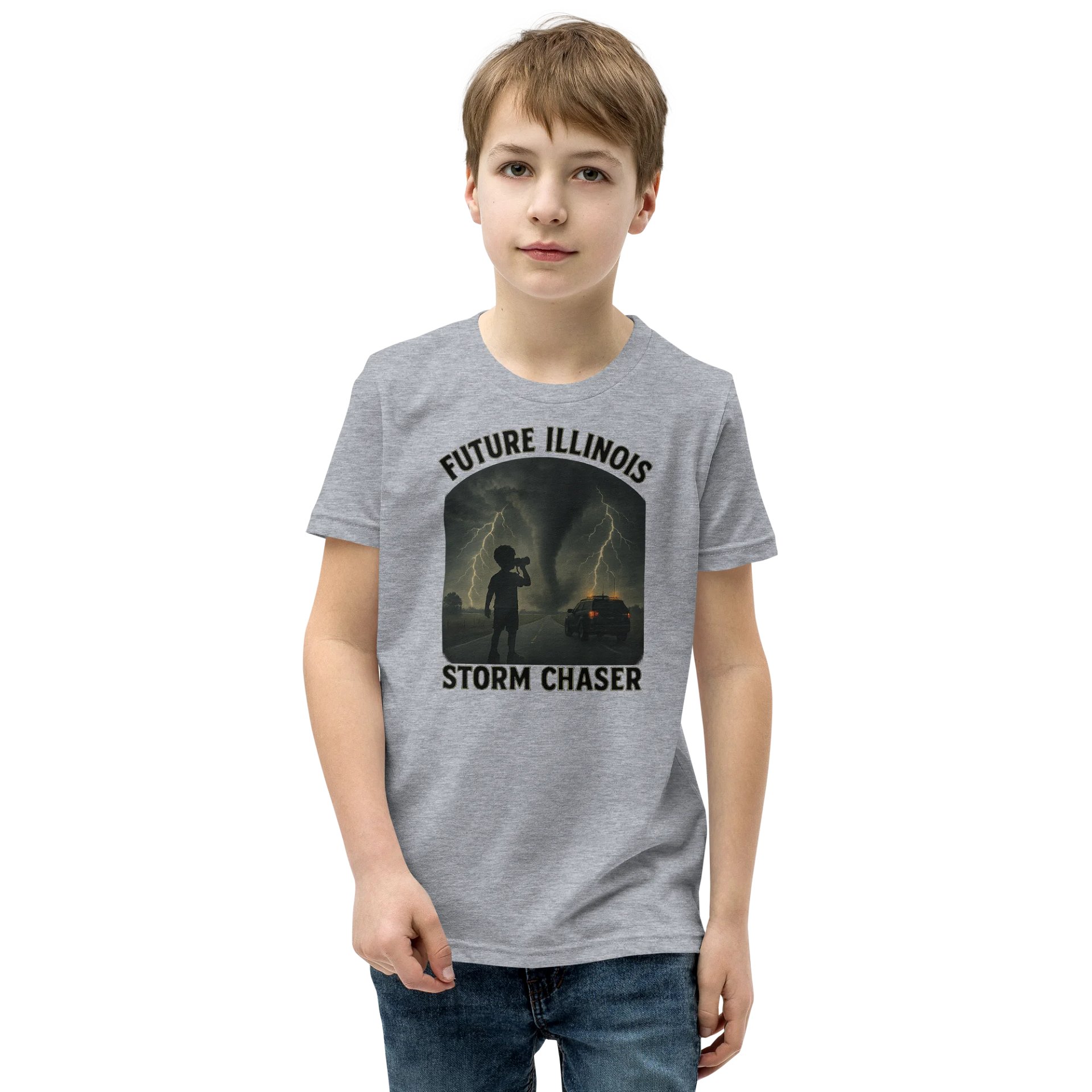 Youth "Future Illinois Storm Chaser" T-Shirt product image (1)