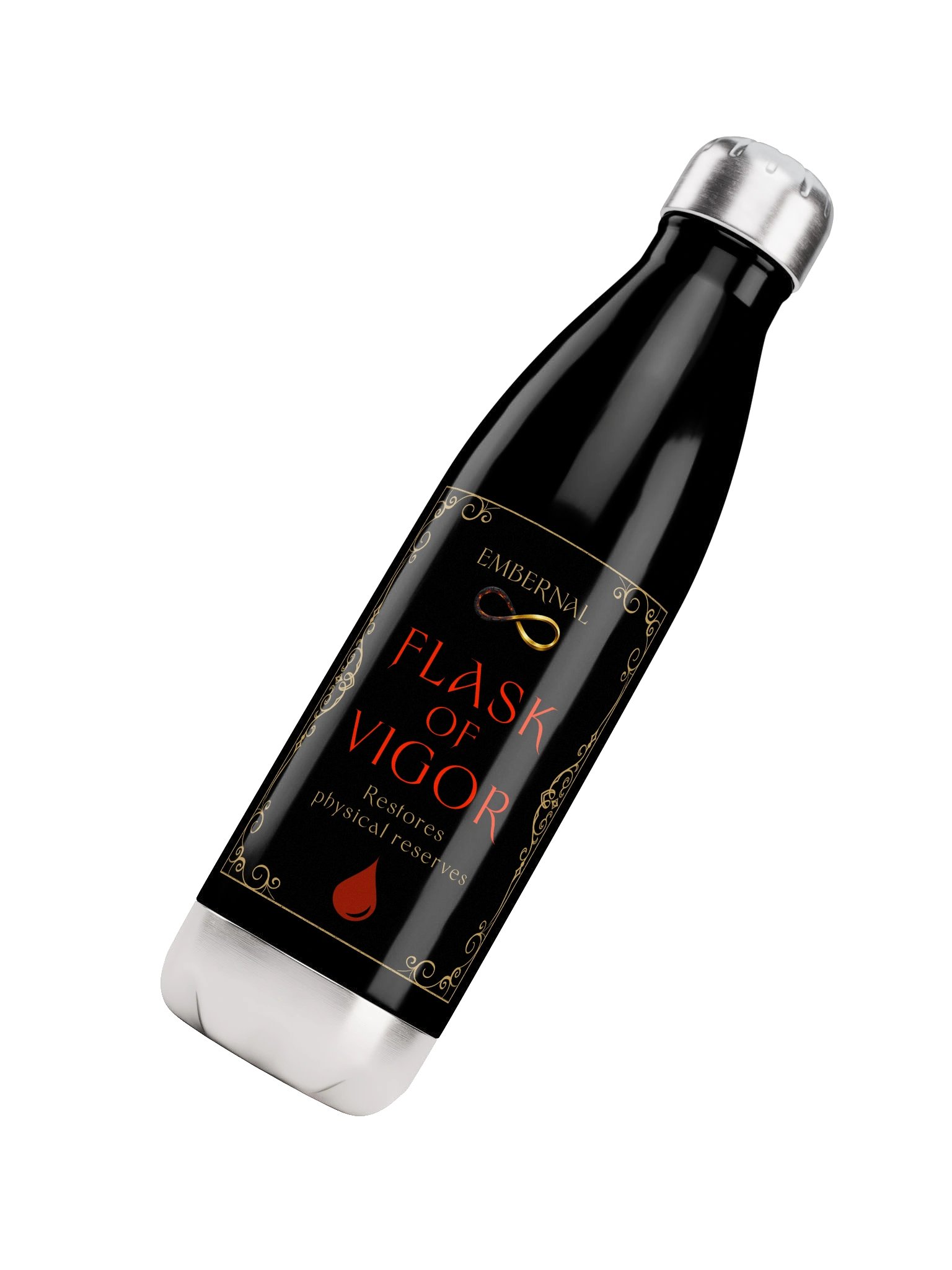 Flask of Vigor - Stainless Steel Water Bottle 17oz product image (4)