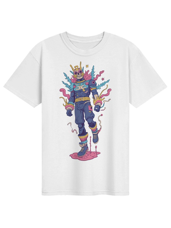 Cyberpunk Skeleton Glow Tee product image (49)