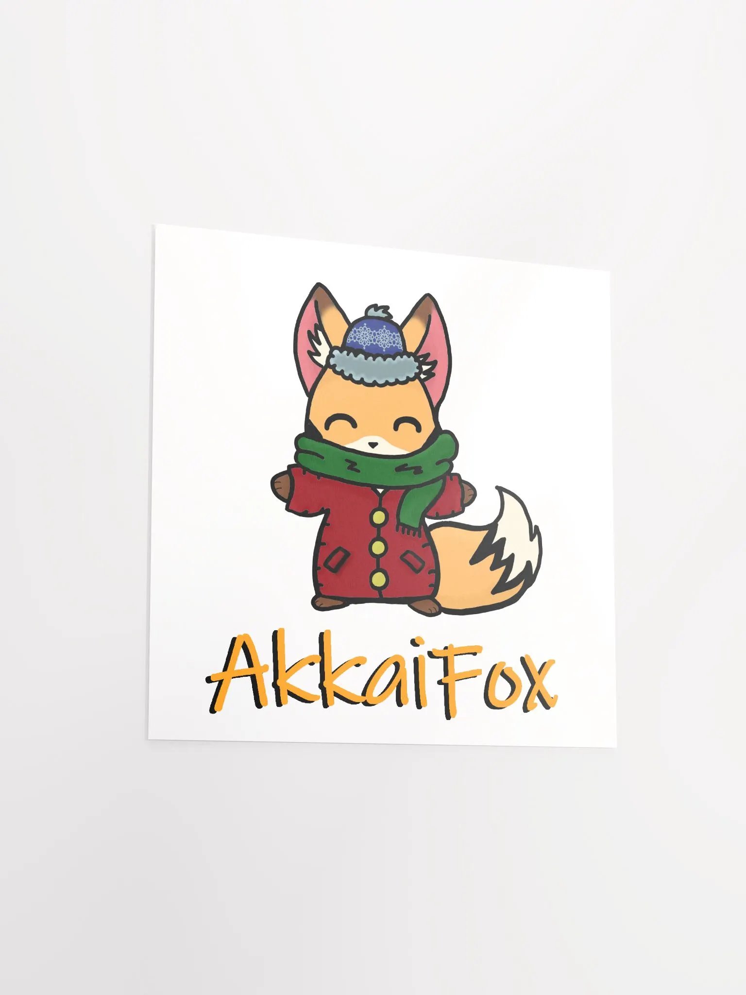Fox Winter Poster product image (3)