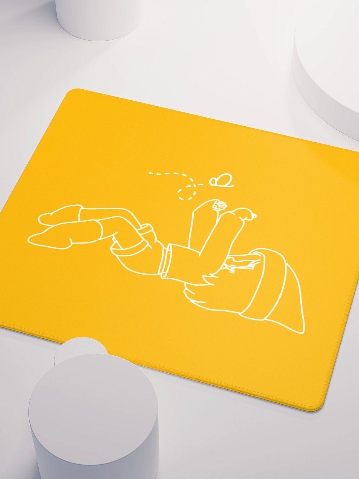 mouse pad (yellow) product image (1)