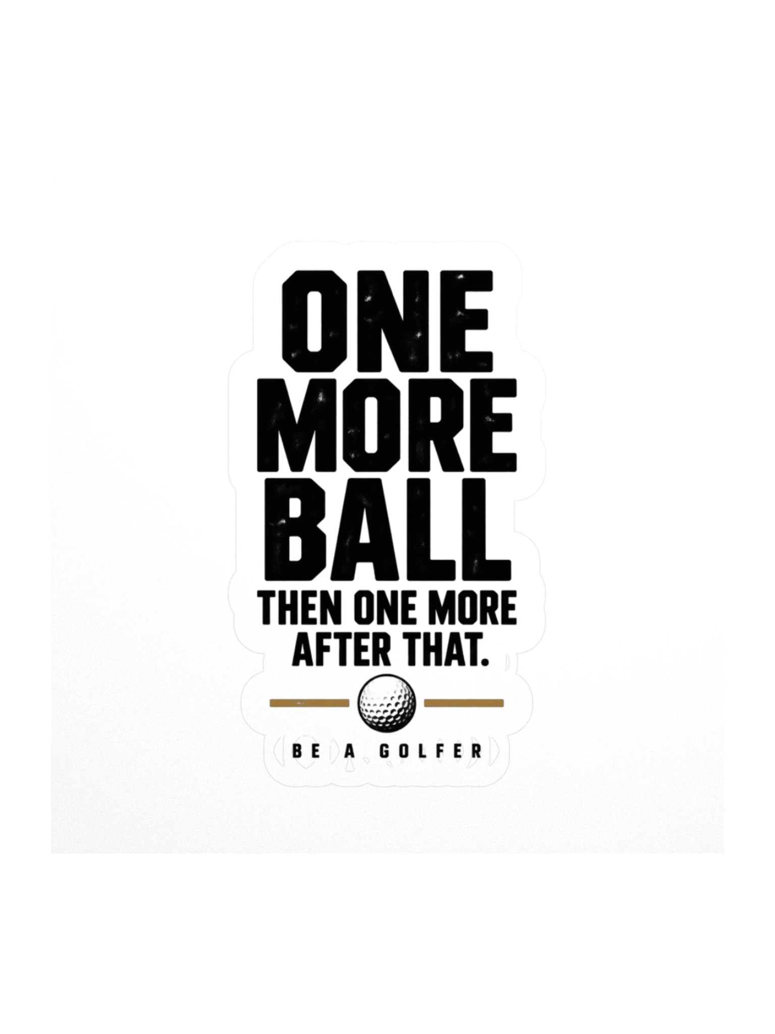 One More Ball Sticker product image (1)