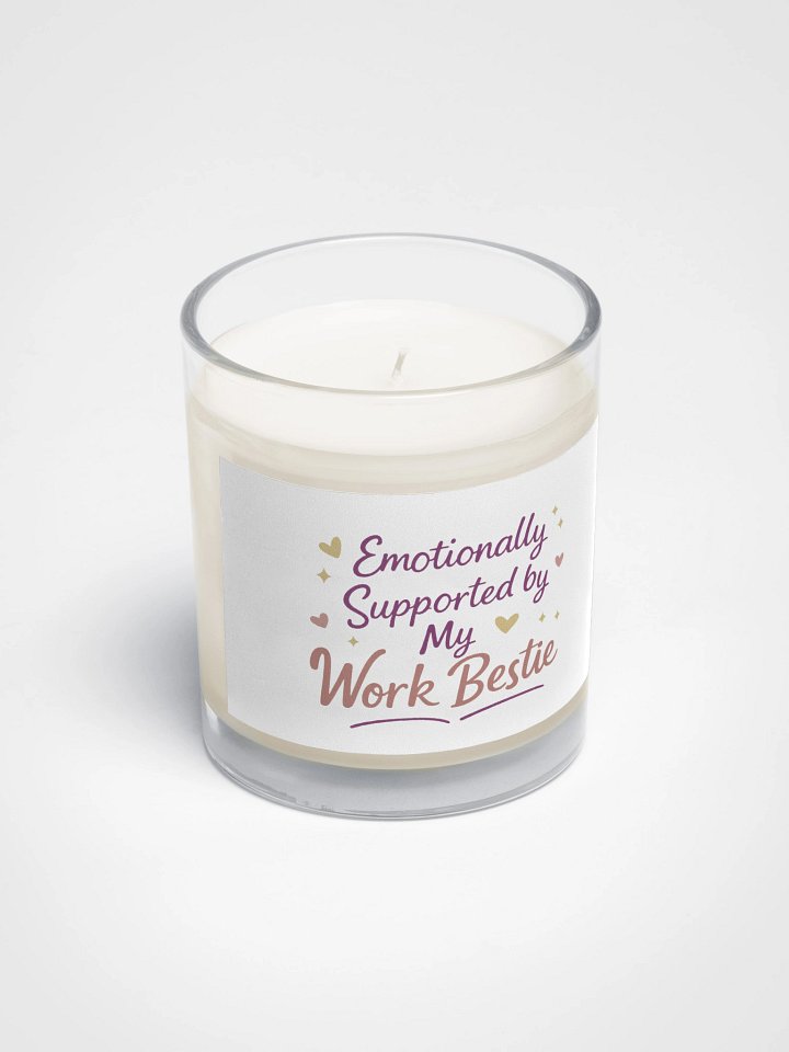 Emotionally Supported by My Work Bestie Candle product image (2)