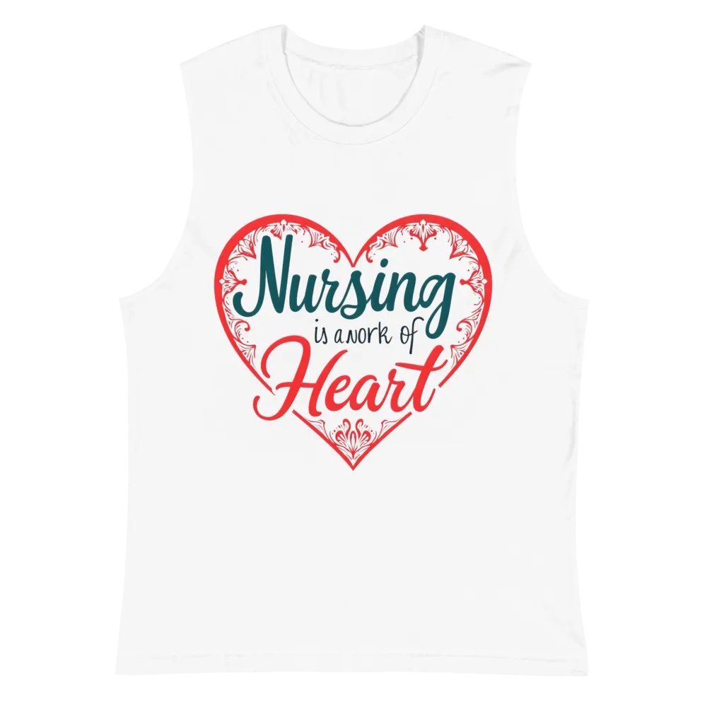 Heartfelt Nursing Muscle Tank product image (2)