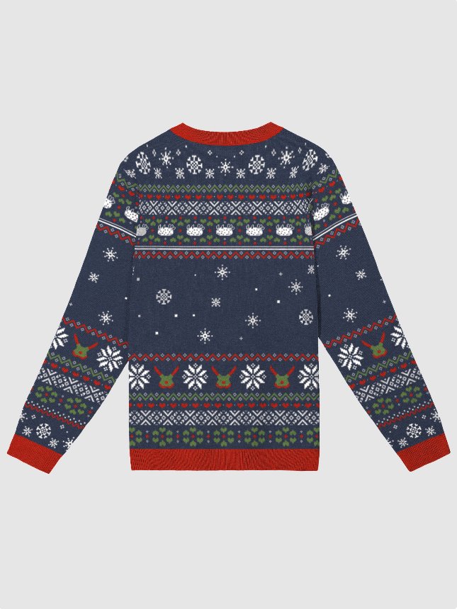 Ugly Slugmas Knitted Sweater - Blue product image (2)