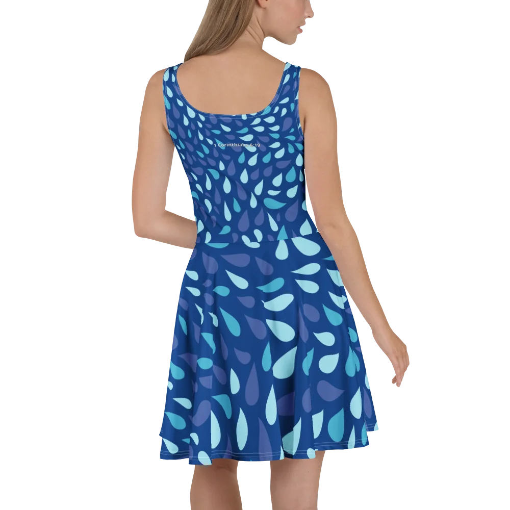His House Womens Performance Dress - Blue Wave product image (4)
