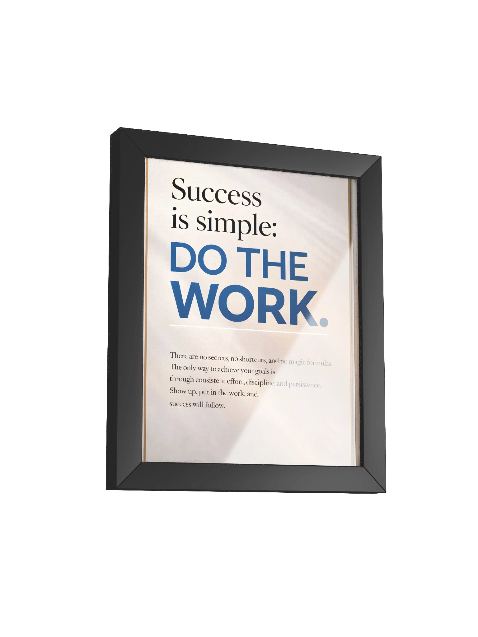 Success Is Simple – Do The Work | Modern Motivational Wall Art for Office & Home product image (25)