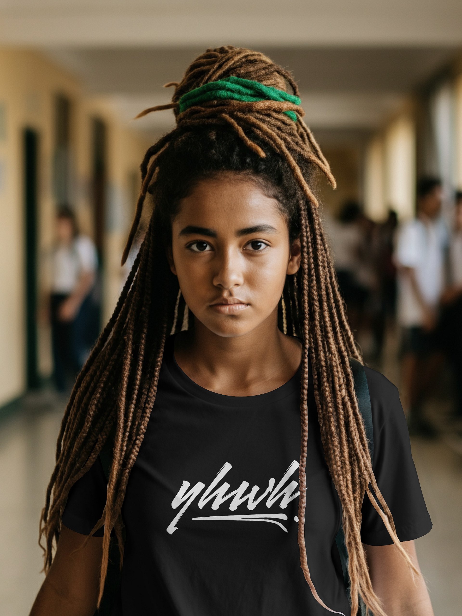 YHWH Heavyweight Tee - Bold Faith "Saved by Grace" product image (2)