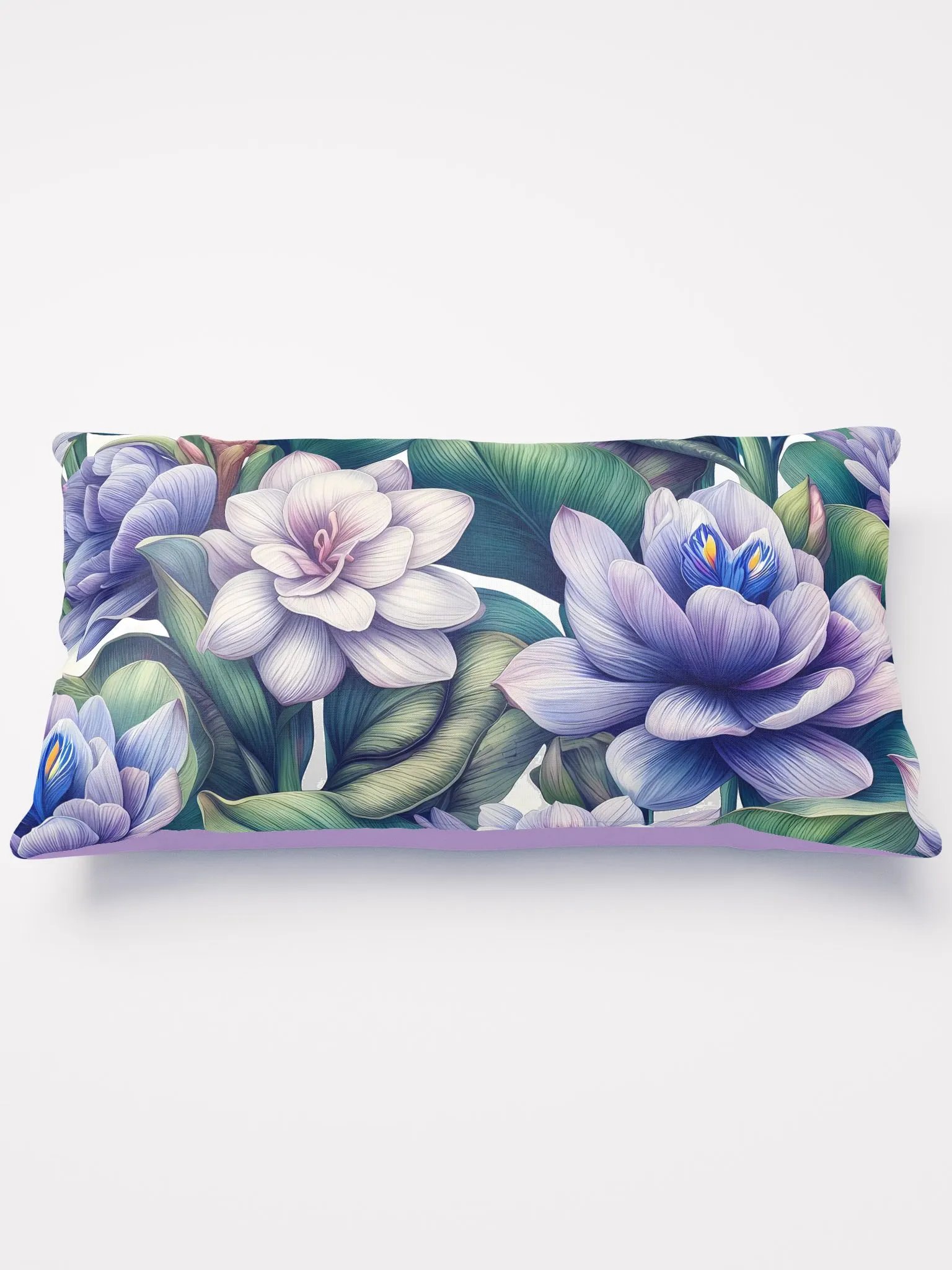 River Flowers Decorative Pillow product image (3)
