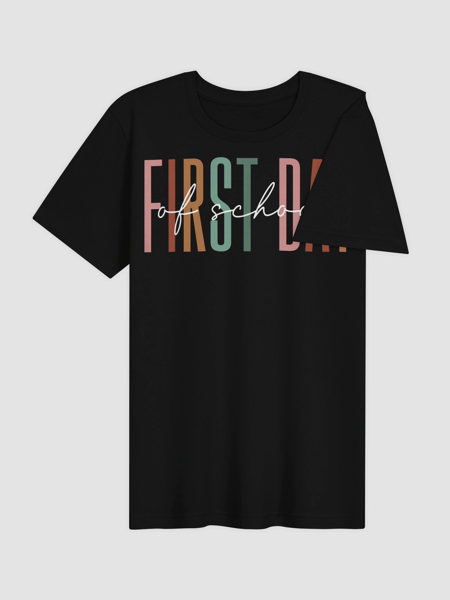First Day of School Teacher Funny Back to School Vibes T-Shirt product image (37)