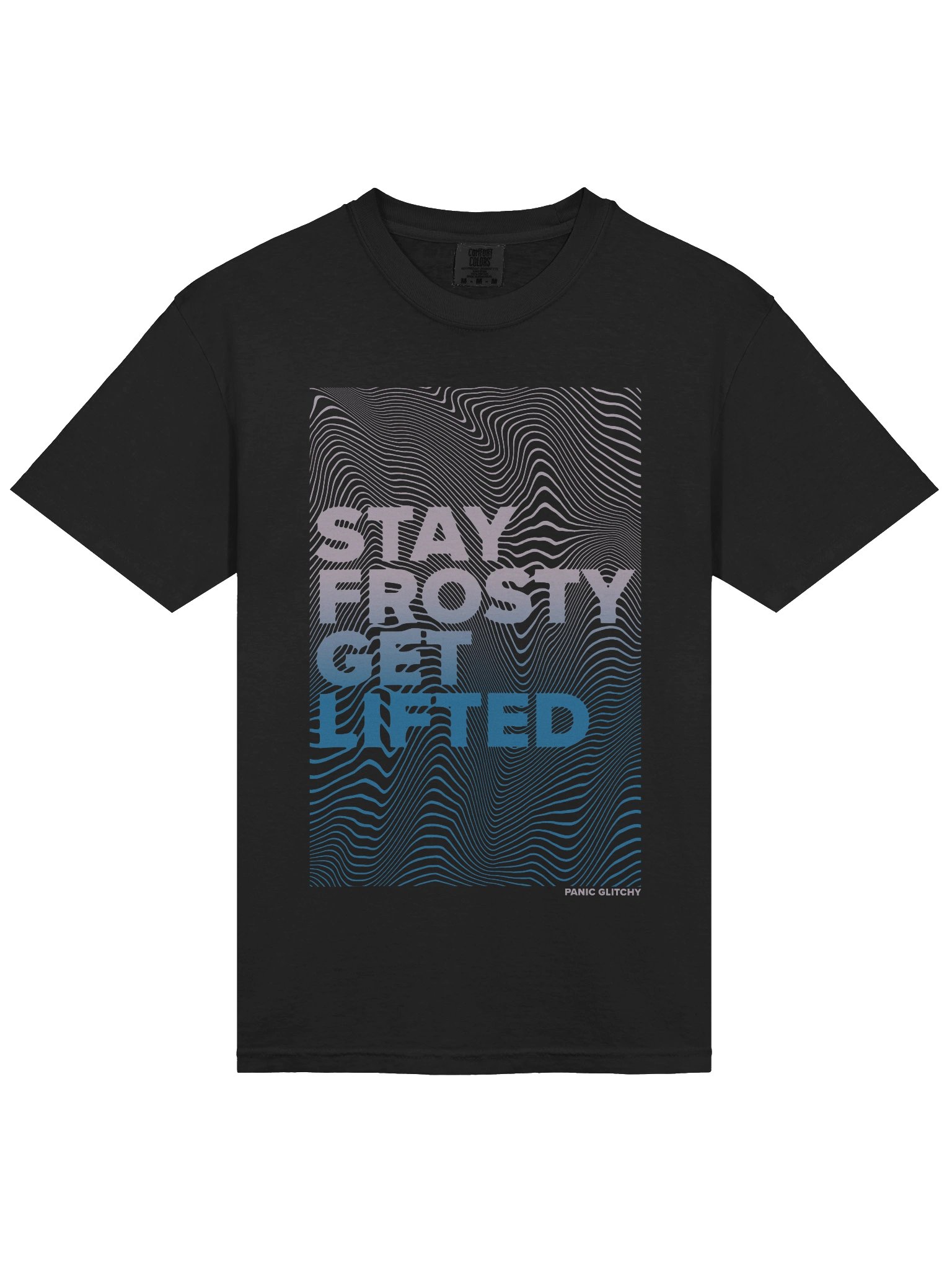 Stay Frosty Get Lifted Warp Tee product image (2)