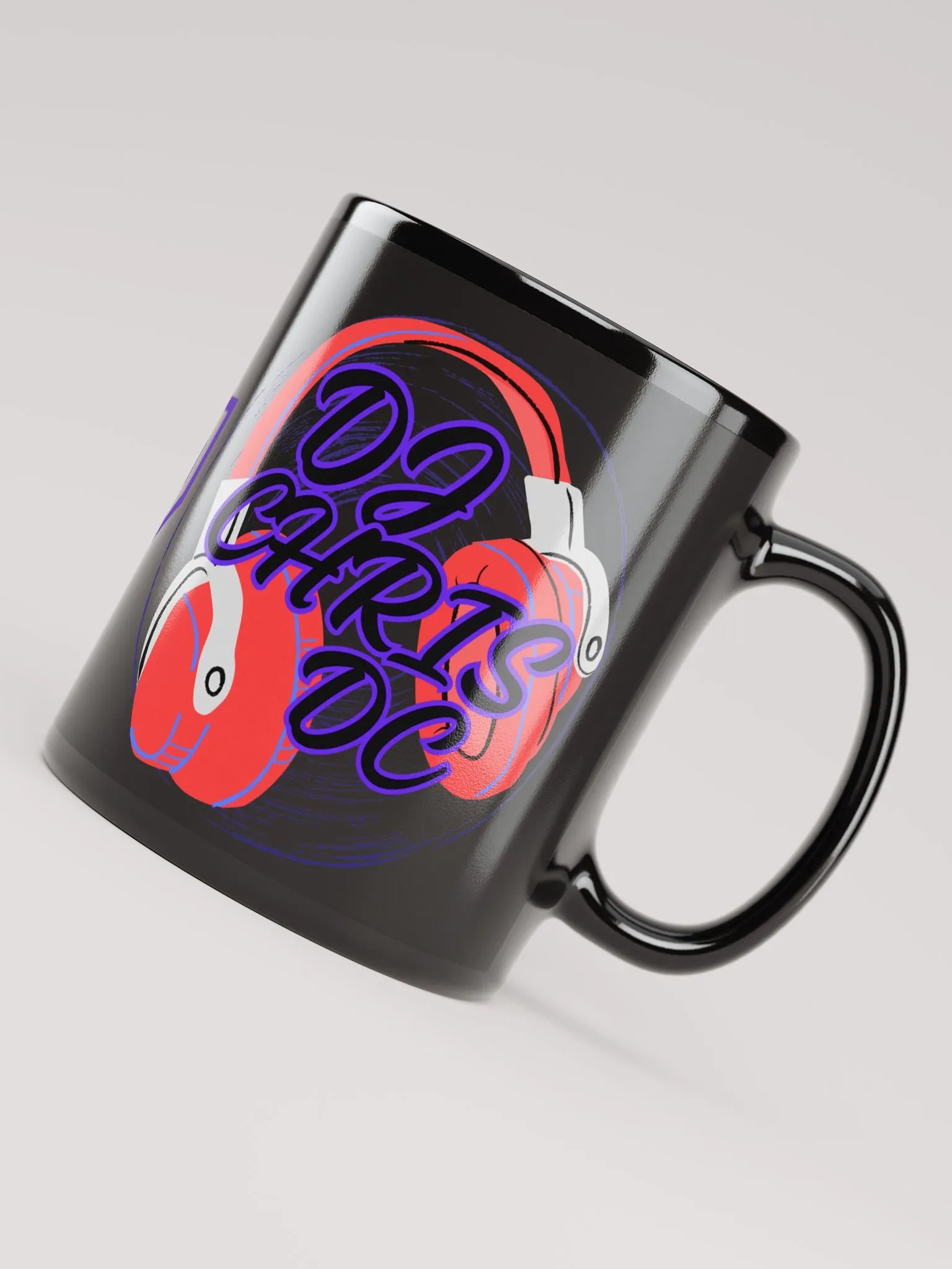 Black Mug With Red Graphic product image (4)