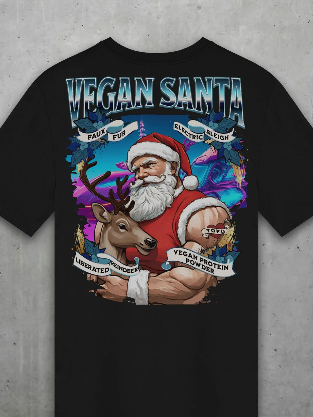 Vegan Santa Tee product image (1)