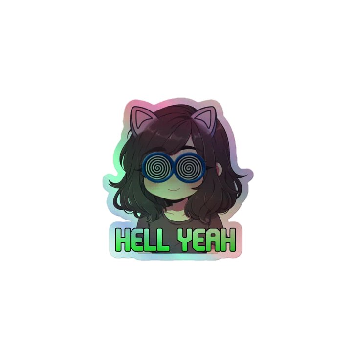 Hell yeah Sticker product image (1)